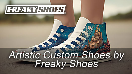 Unleash Your Creativity: Artistic Custom Shoes by Freaky Shoes