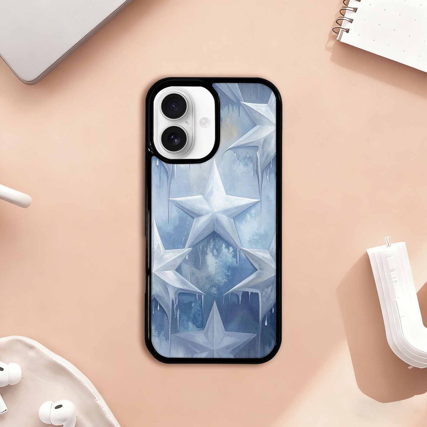 iPhone 17 Case — Seamless Tileable Pattern Of Galaxy Space, Custom Phone Case