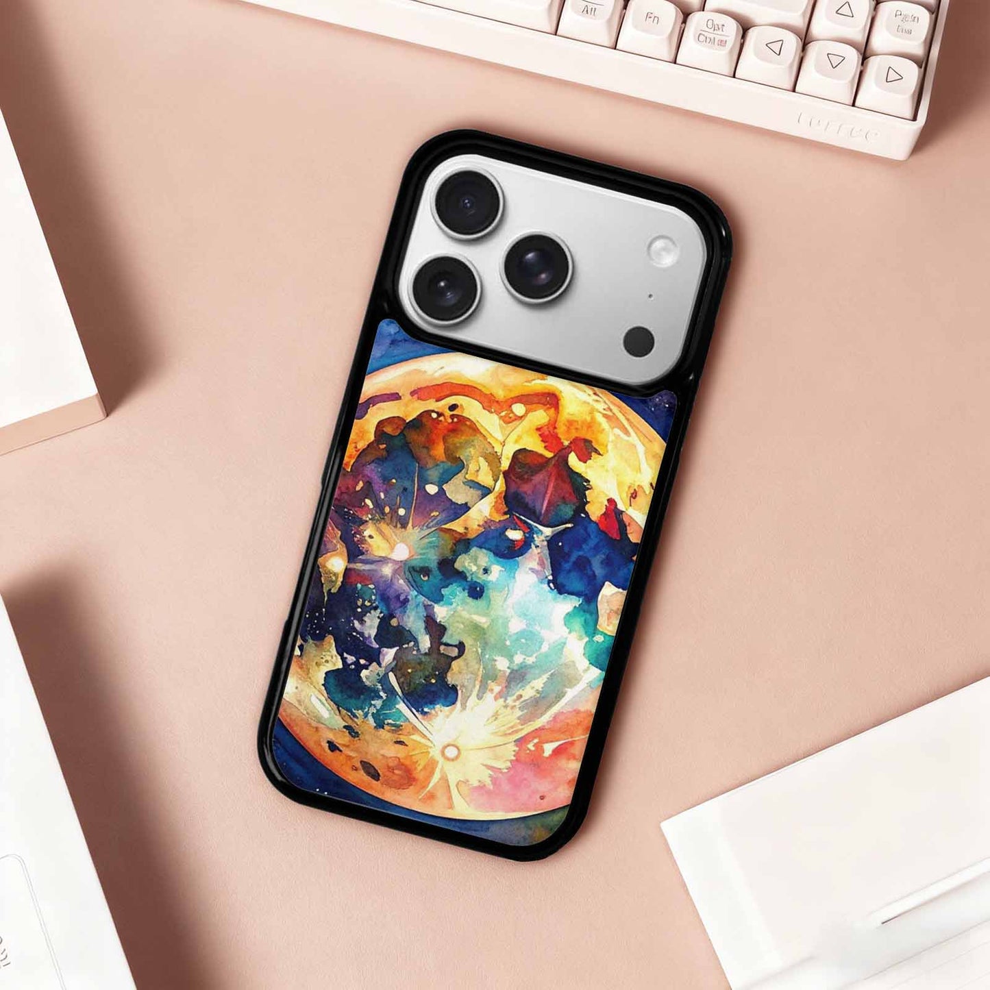 iPhone 17 Pro Case — Watercolor Cinco De Mayo Watercolor Abstract, Personalized Phone Case