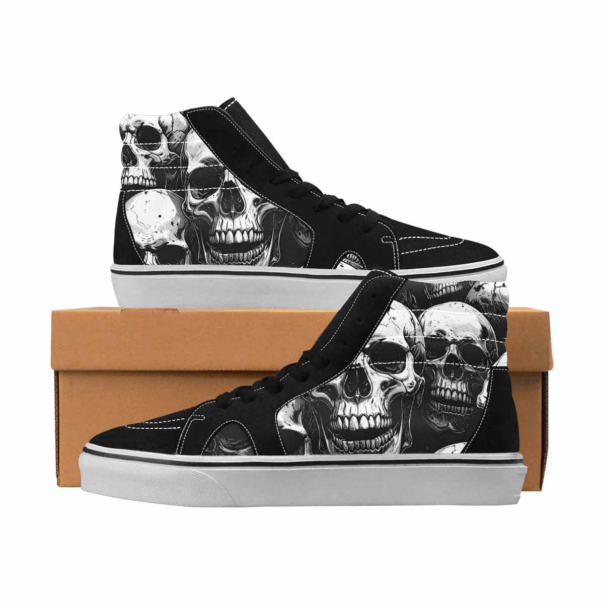 MEN'S Skull Dark Art Gothic Print 1318 Ferion
