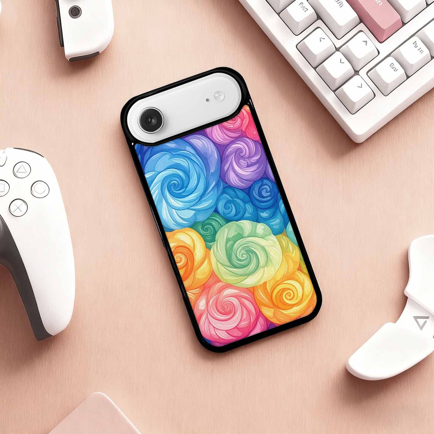iPhone 17 Air Case — Tie Dye Swirls Tie Dye Tie, Custom Print Case Cover