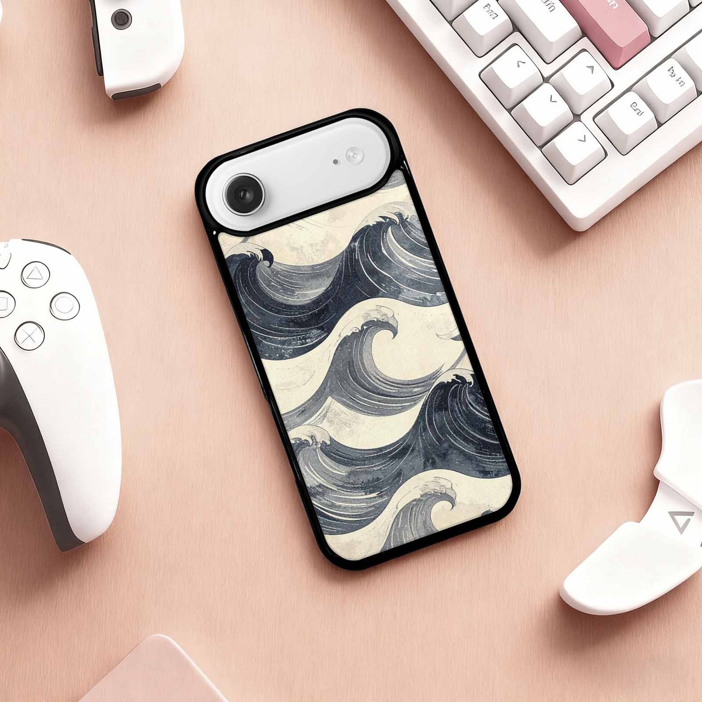 iPhone 17 Air Case — Vintage Americana Wave Retro Vintage, Custom Printed Phone Case