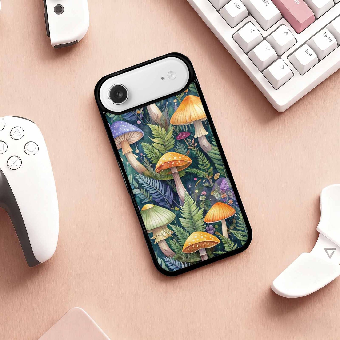 iPhone 17 Air Case — Mushrooms Botanicalmushrooms P Floral, Personalized Phone Case