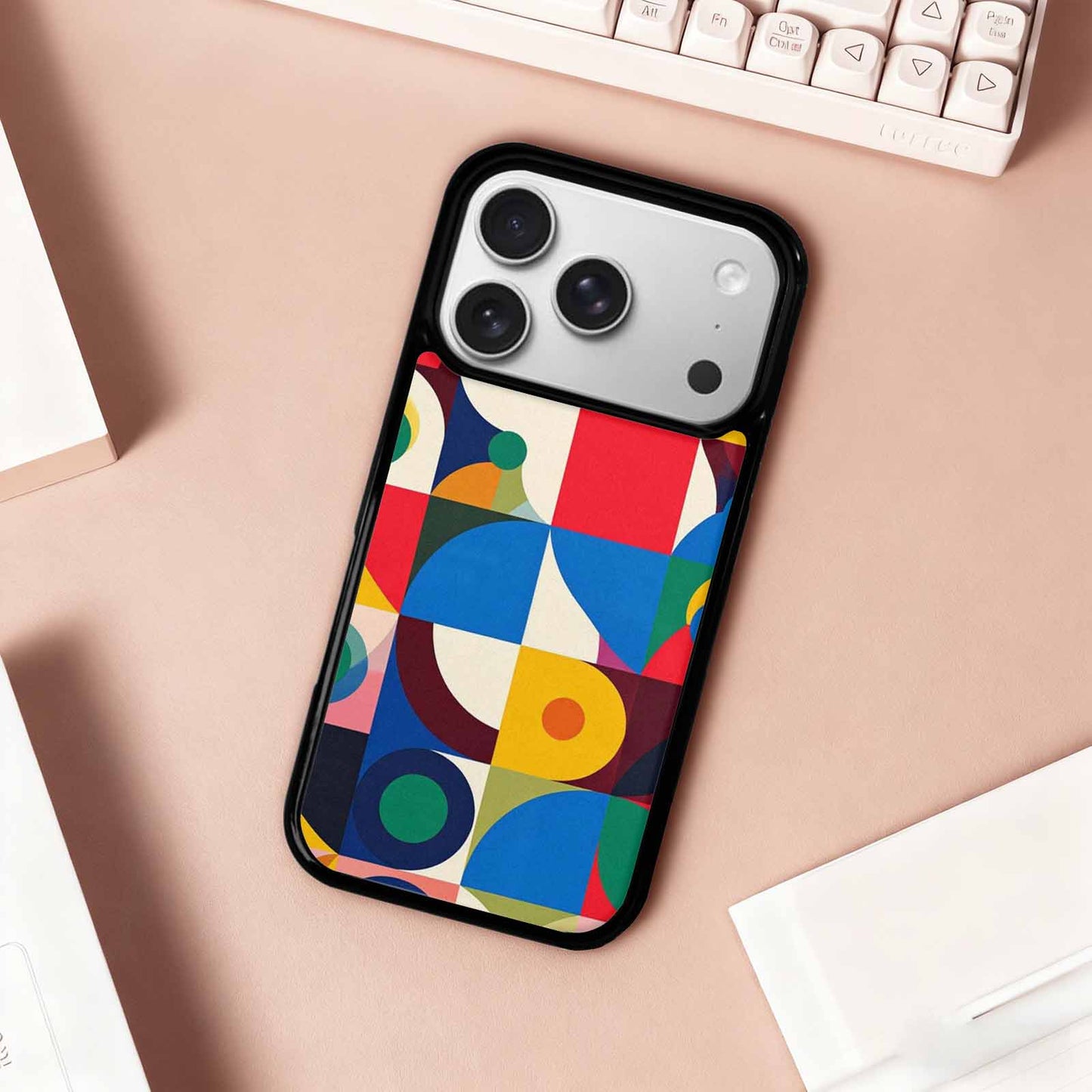 iPhone 17 Pro Case — Mod Cartoon Art Pattern Cartoon Cute, Personalized Phone Case