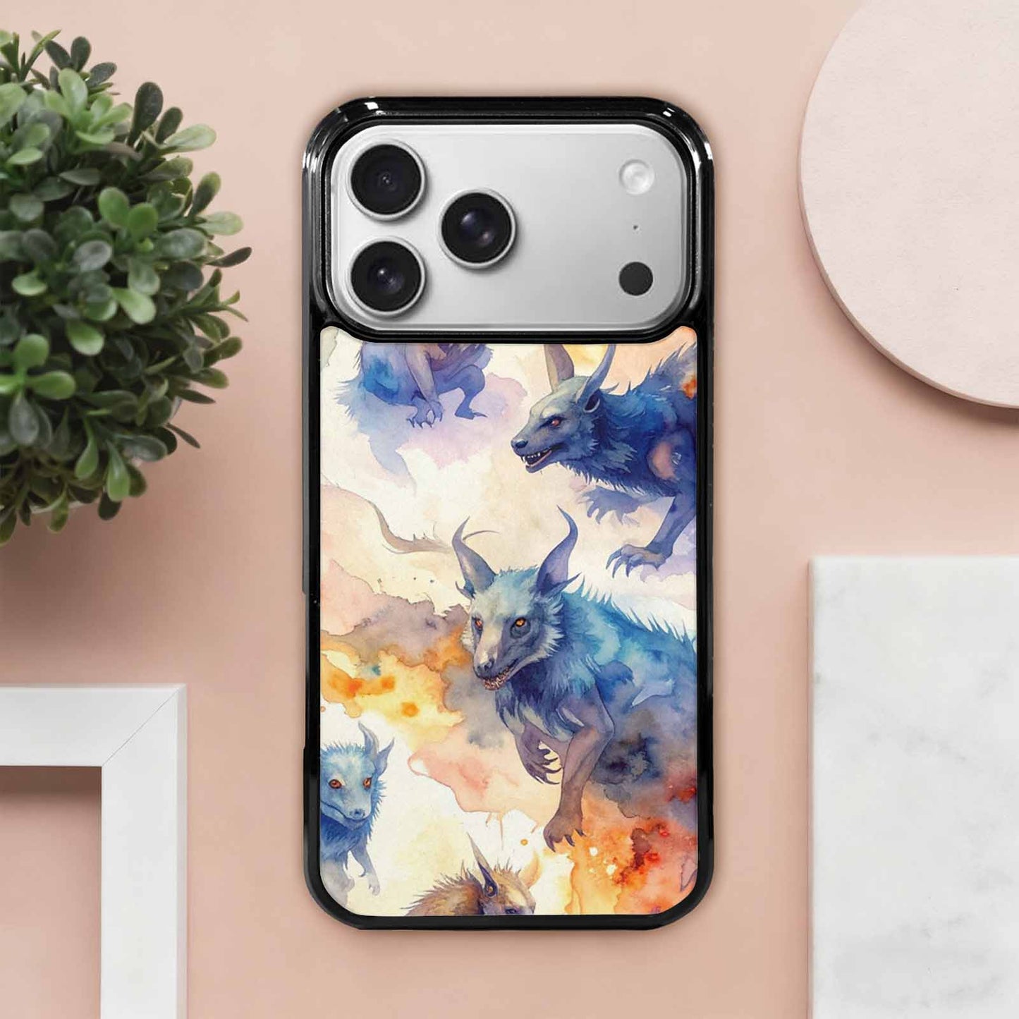 iPhone 17 Pro Max Case — Bold Cryptid Folklore Original Art, Original Design Phone Case