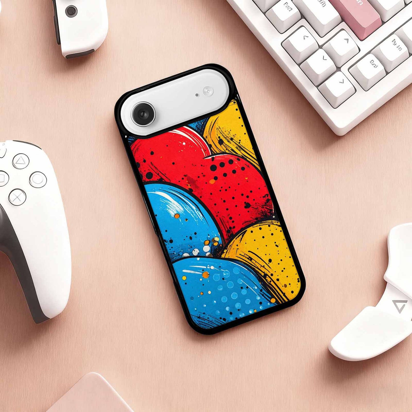 iPhone 17 Air Case — Small Comic Book Halftone Dot Original, Personalized Phone Case