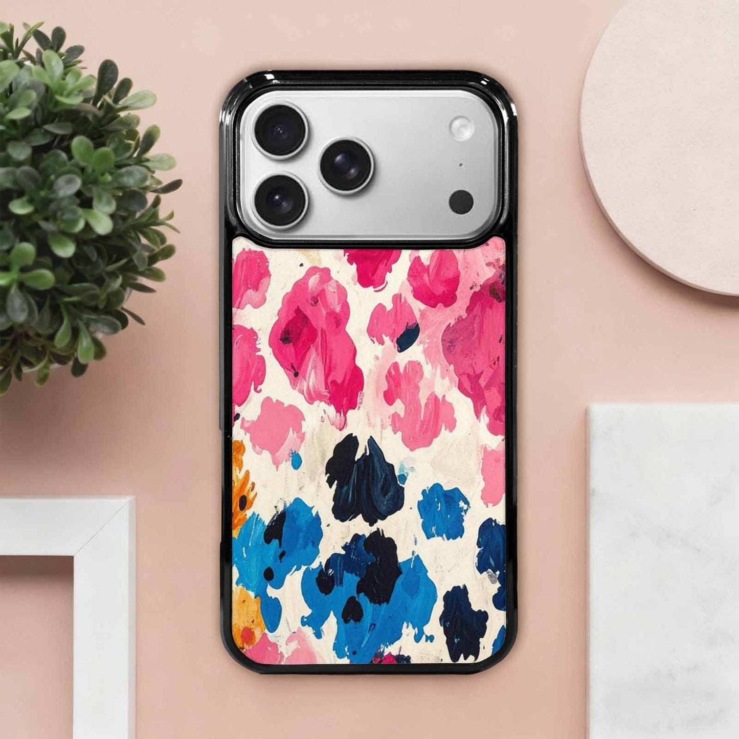 iPhone 17 Pro Max Case — Small Cow Animal Print Animal Print, Custom Art Phone Cover
