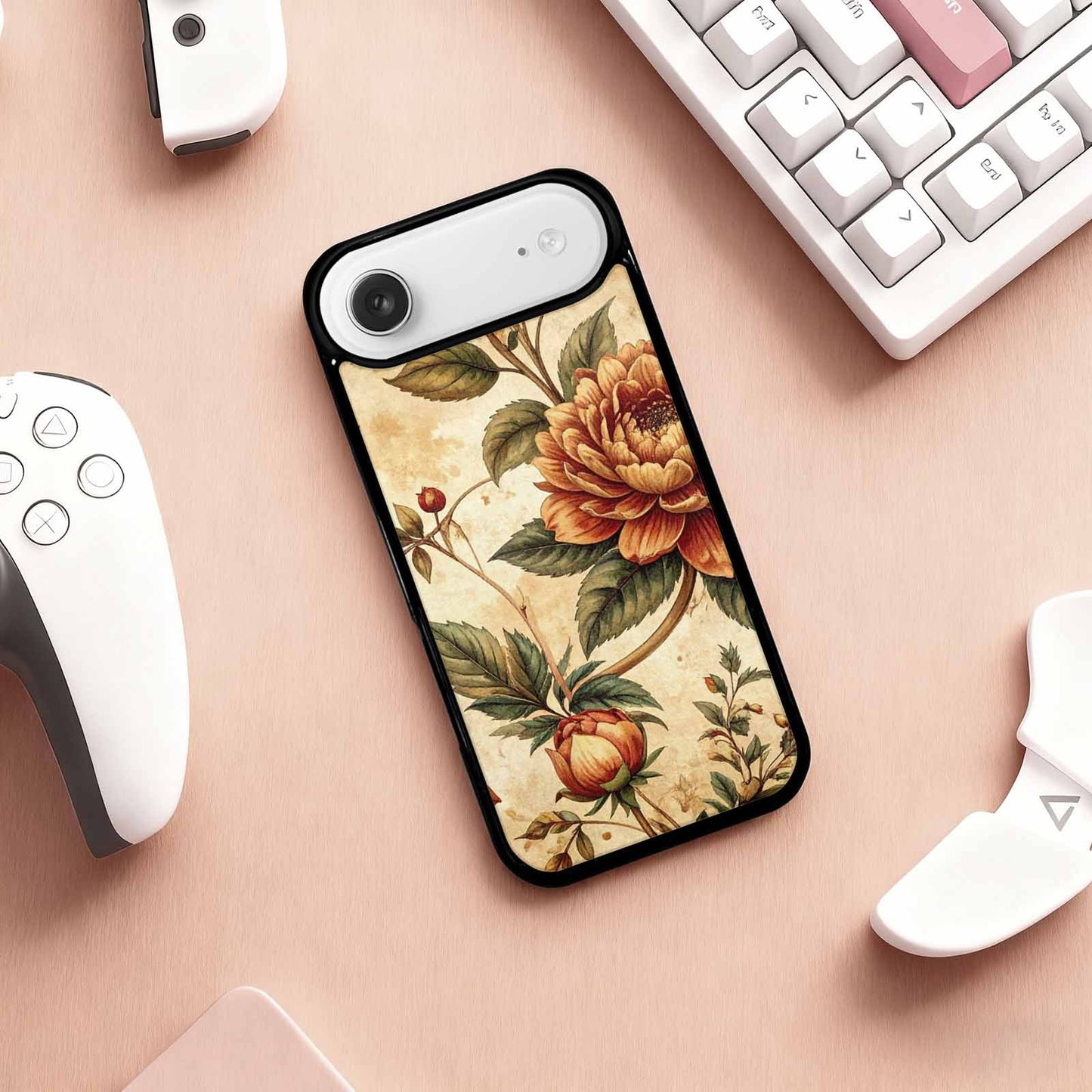 iPhone 17 Air Case — Vintage Botanical Art Pattern Floral, Custom Designed Case Cover