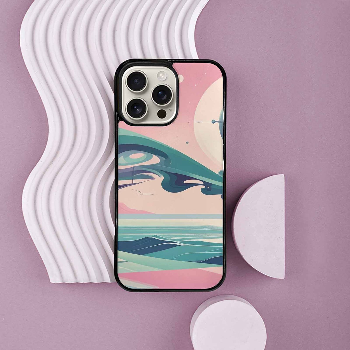 iPhone 16 Pro Max Case — 1930s European Surrealist Art Style Dreamlike, Customized Protective Case