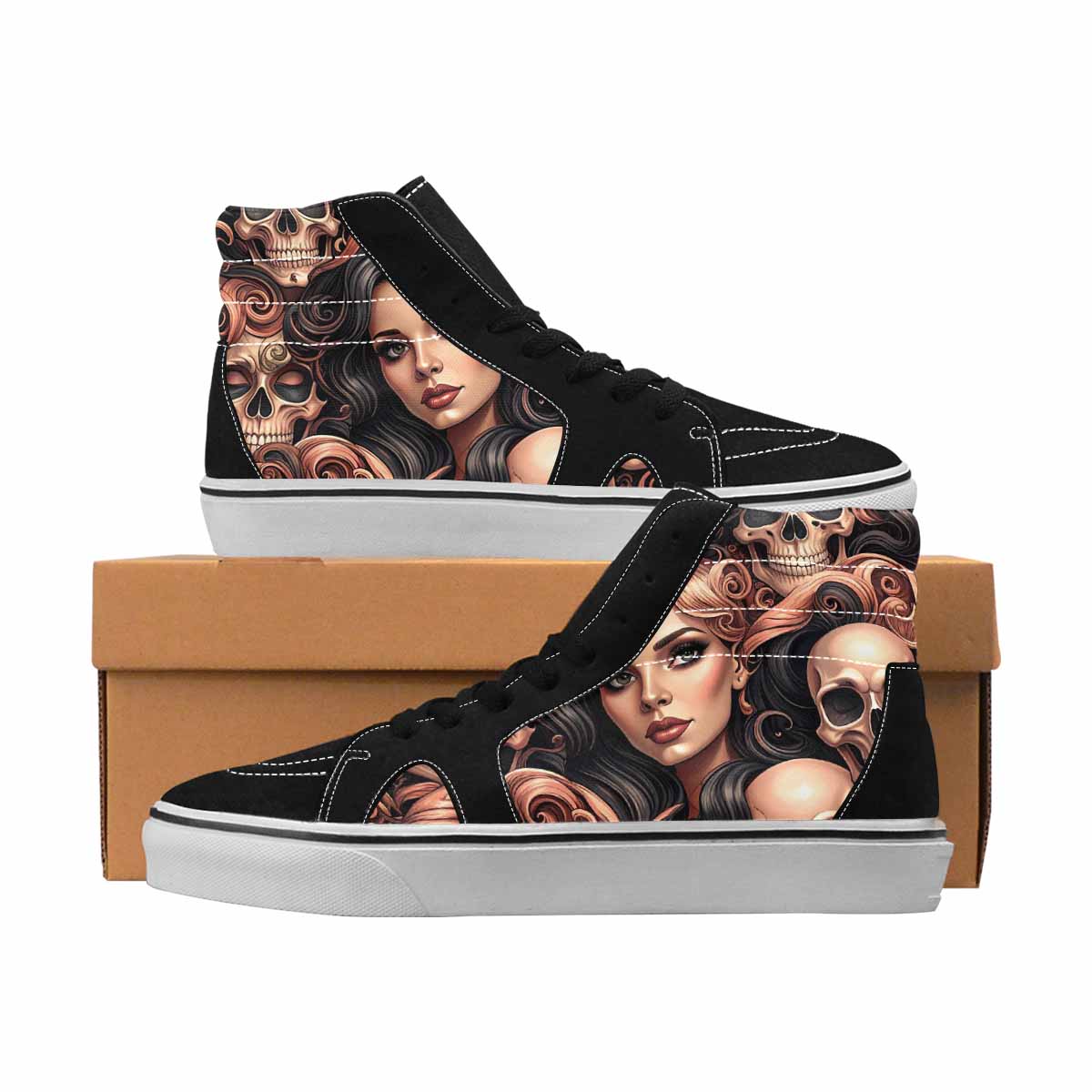 MEN'S Skull Dark Art Gothic Print 1532 Ferion