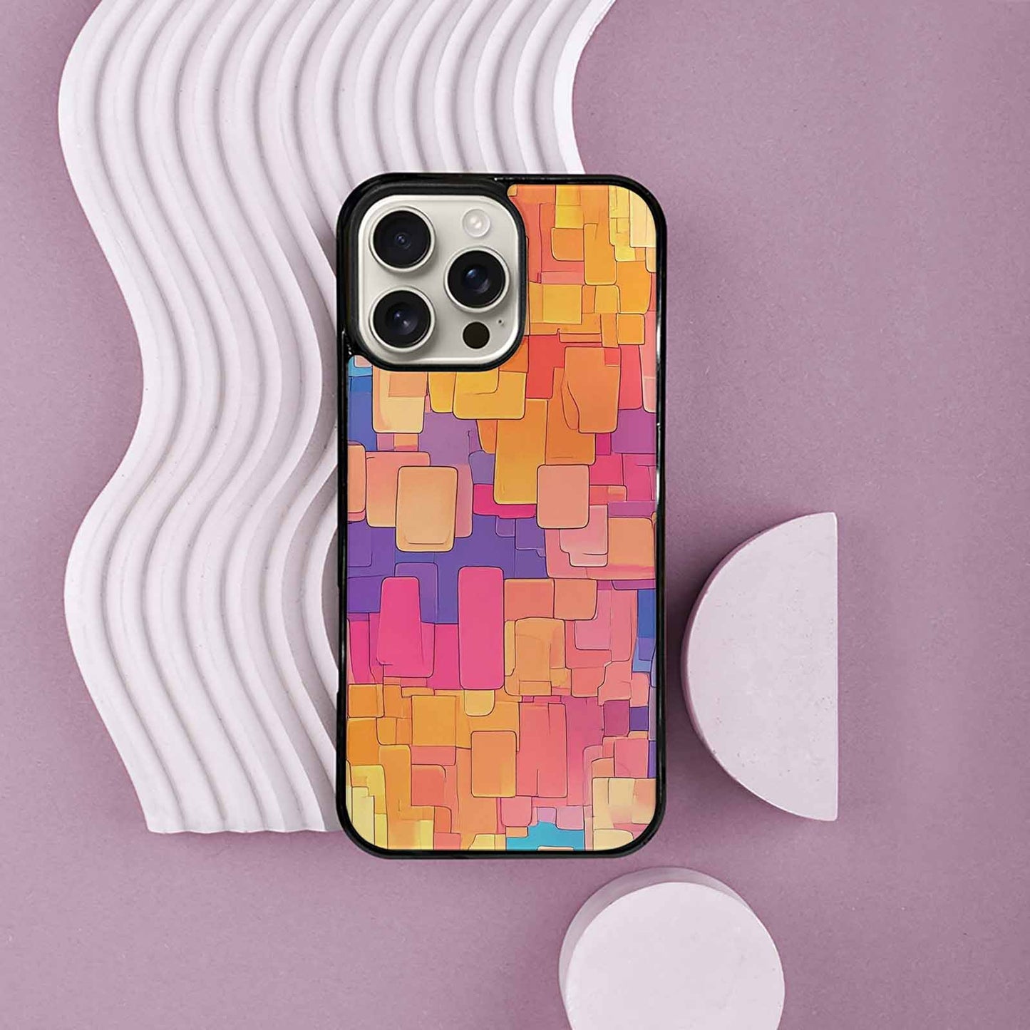 iPhone 16 Pro Max Case — Color Gradient Fade Pattern Hundreds Of, Custom Phone Case