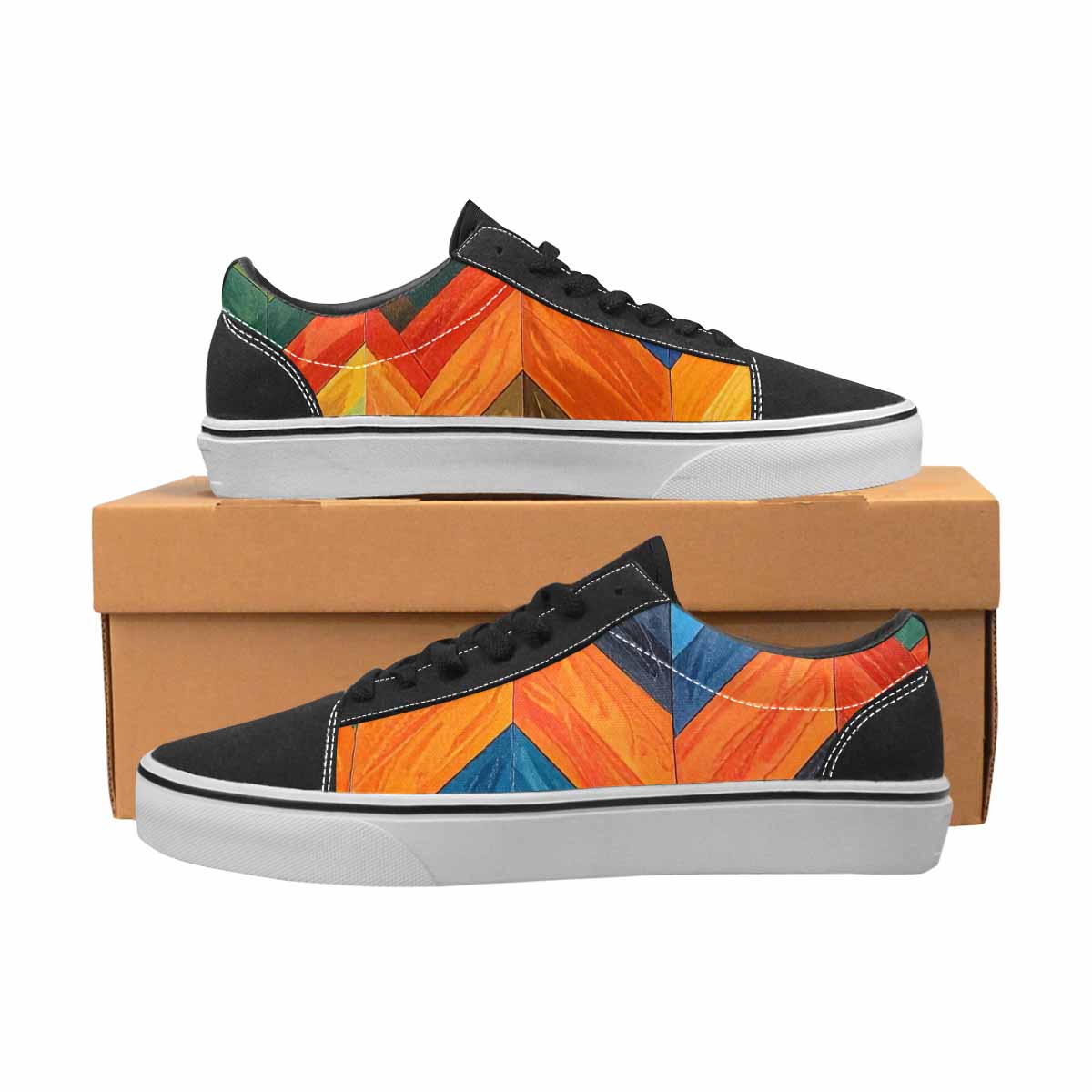 WOMEN'S Progress Pride Flag Canvas Lace-Up Y2K Shoes