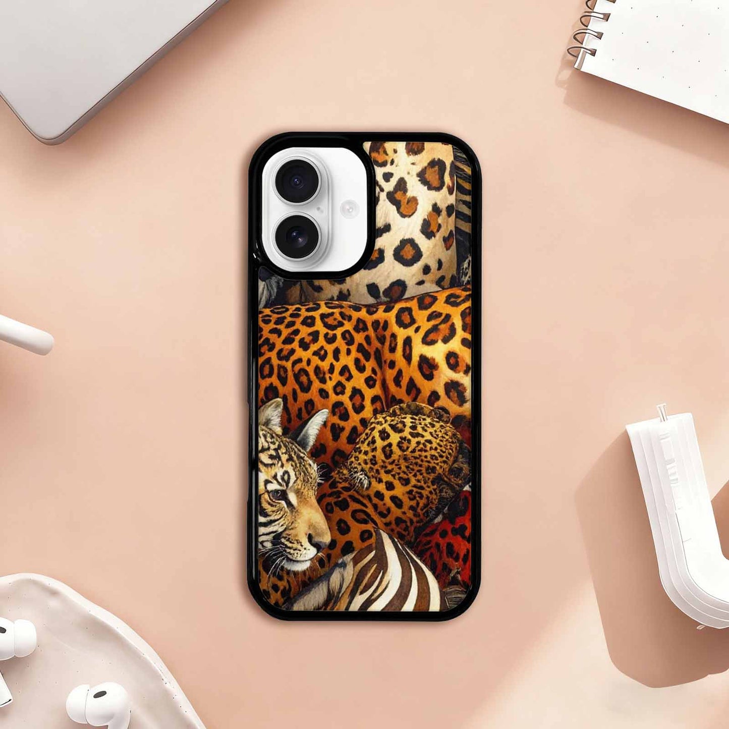 iPhone 17 Case — Small Animal Print Pattern, Animal Print, Customized Protective Case