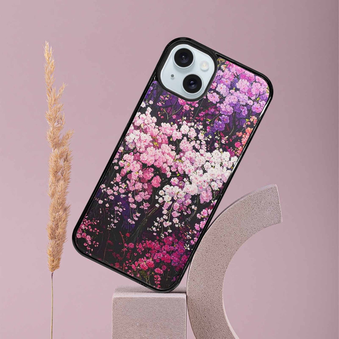iPhone 15 Plus Case — Cherry Blossom Branch Cherry Blossom Branches, Custom Made Phone Cover