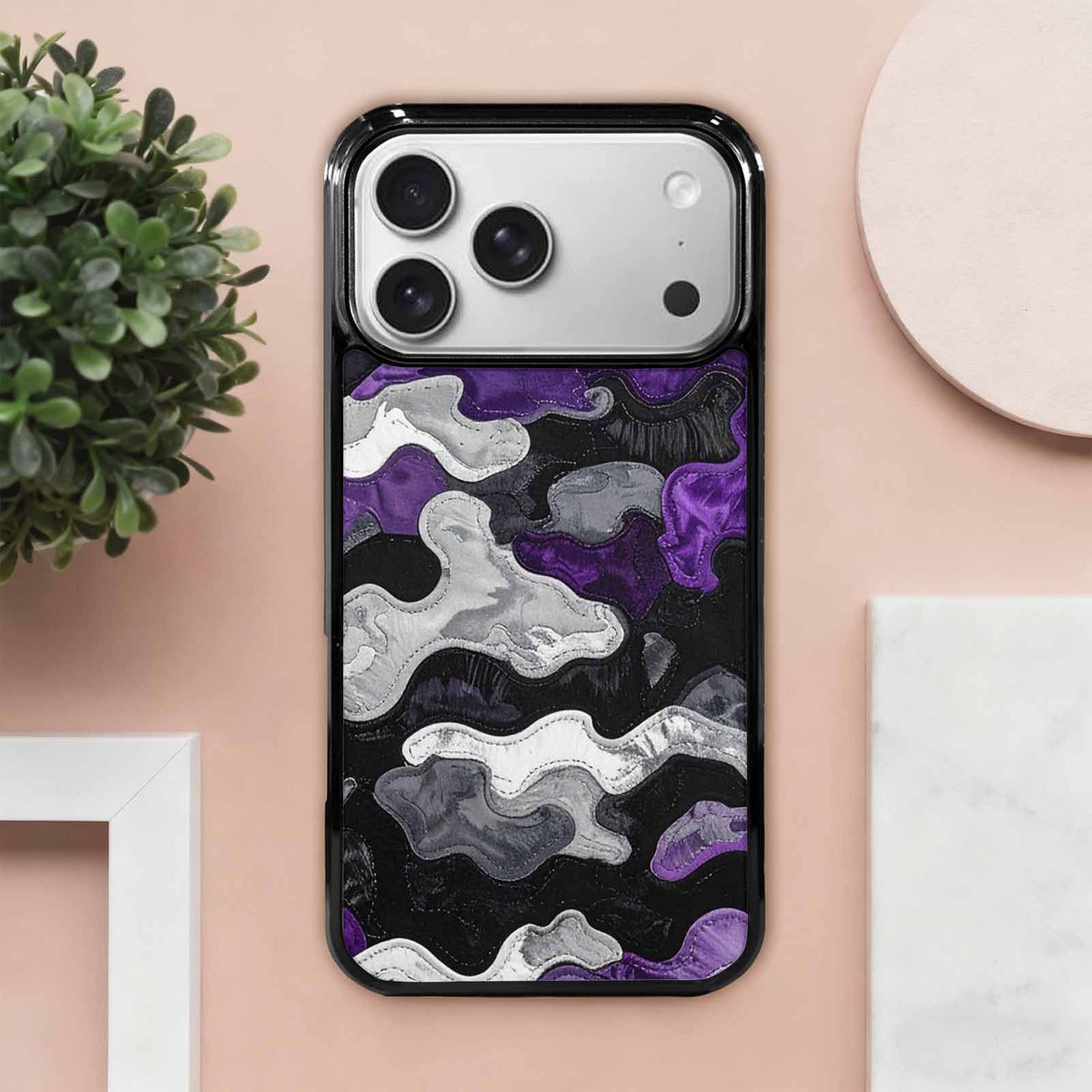 iPhone 17 Pro Max Case — Vivid Camo Asexual Camo, Custom Print Case Cover