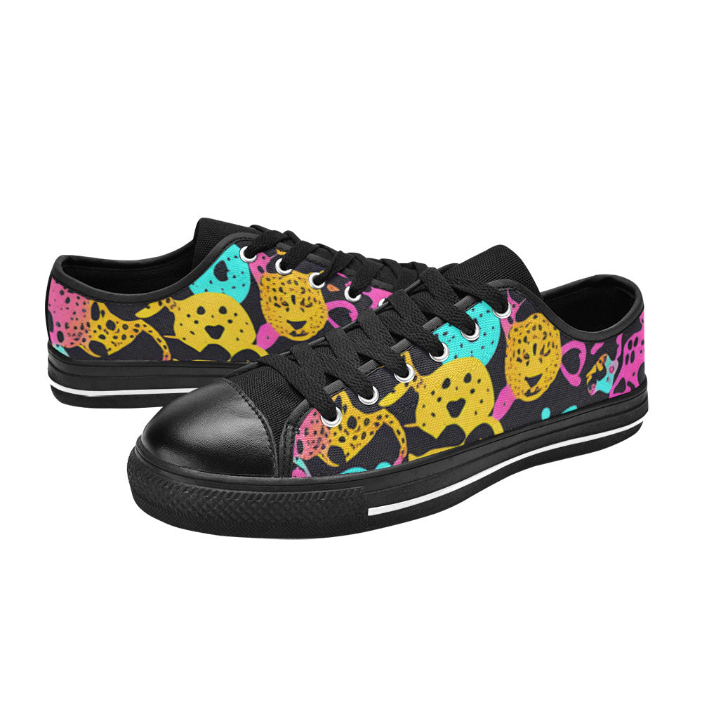 MEN'S Animal Print Art Canvas Vivid Sneakers