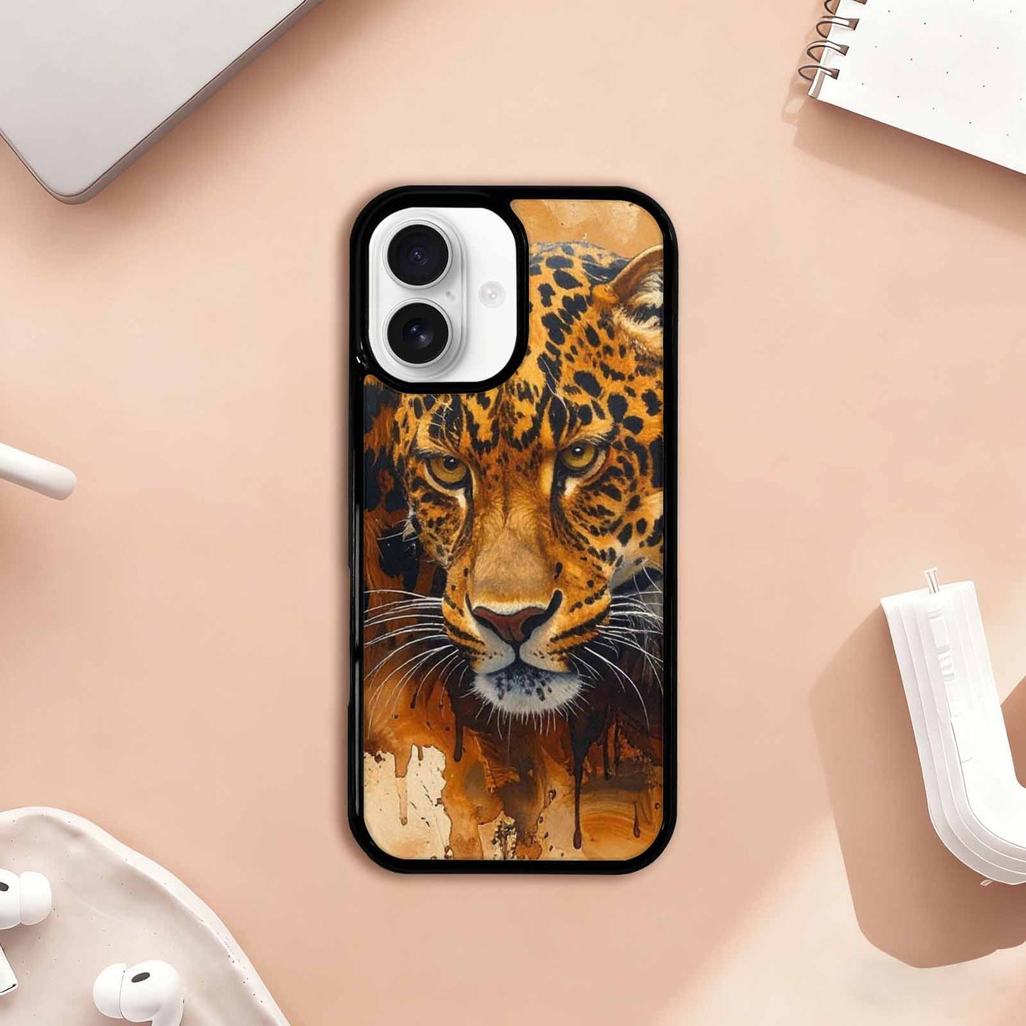 iPhone 17 Case — Seamless Tileable Pattern Of Animal Print, Custom Phone Case