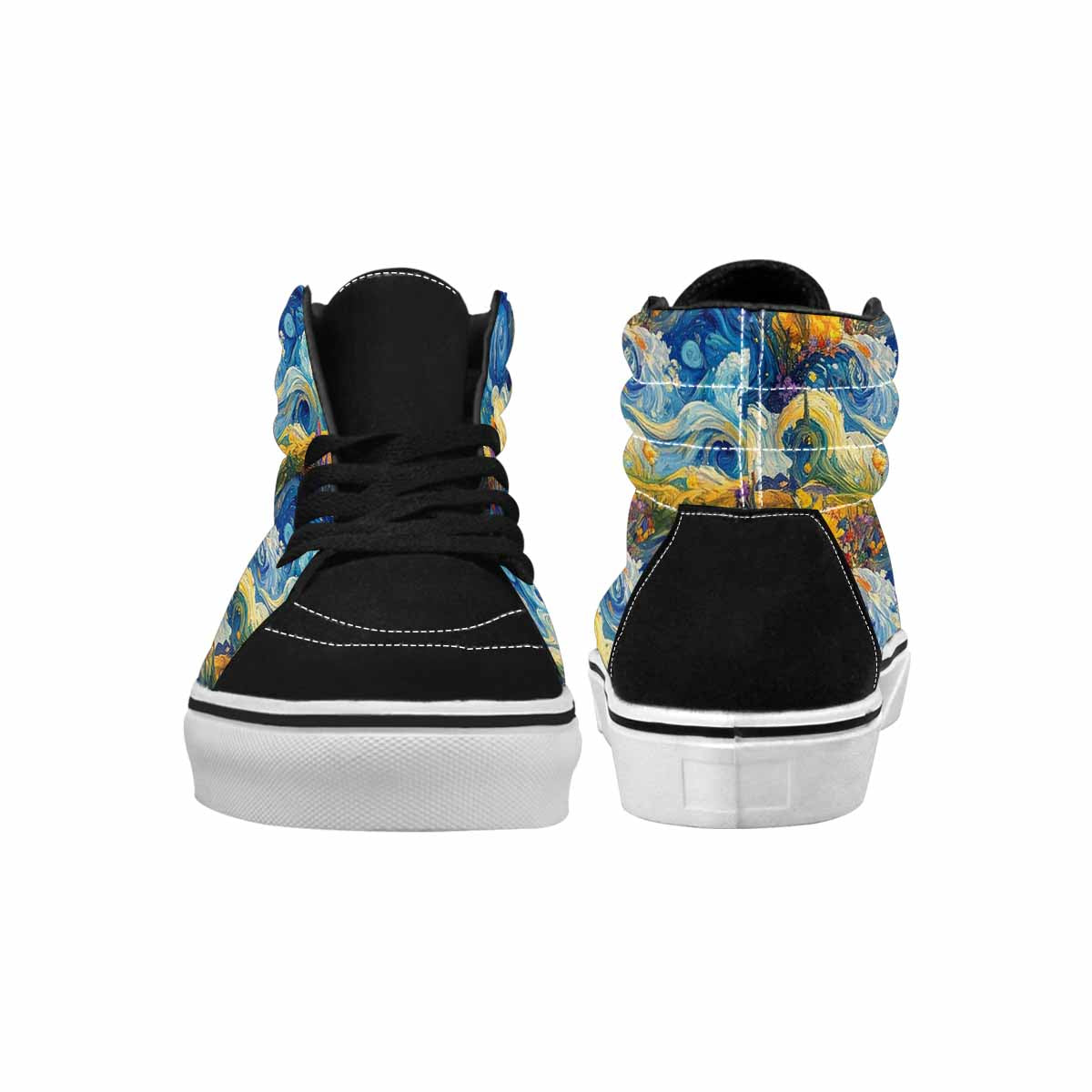 MEN'S Blend All Versions High Top Canvas Aesthetic Custom Shoes