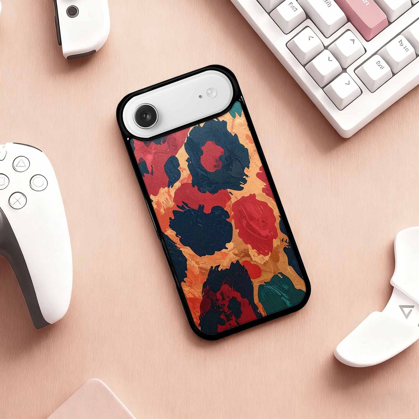 iPhone 17 Air Case — Leopard Wallpaper Print Animal Print, Custom Phone Case