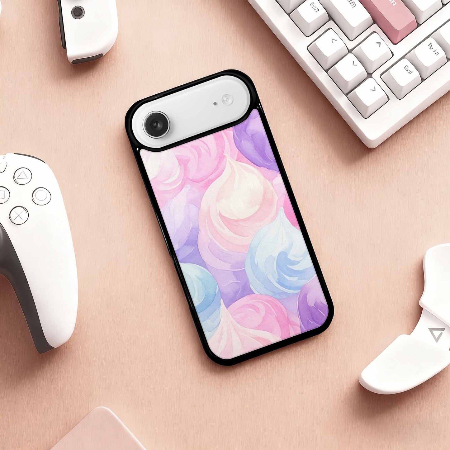 iPhone 17 Air Case — Tie Dye Pastel Dream Blended Tie, Custom Art Phone Cover