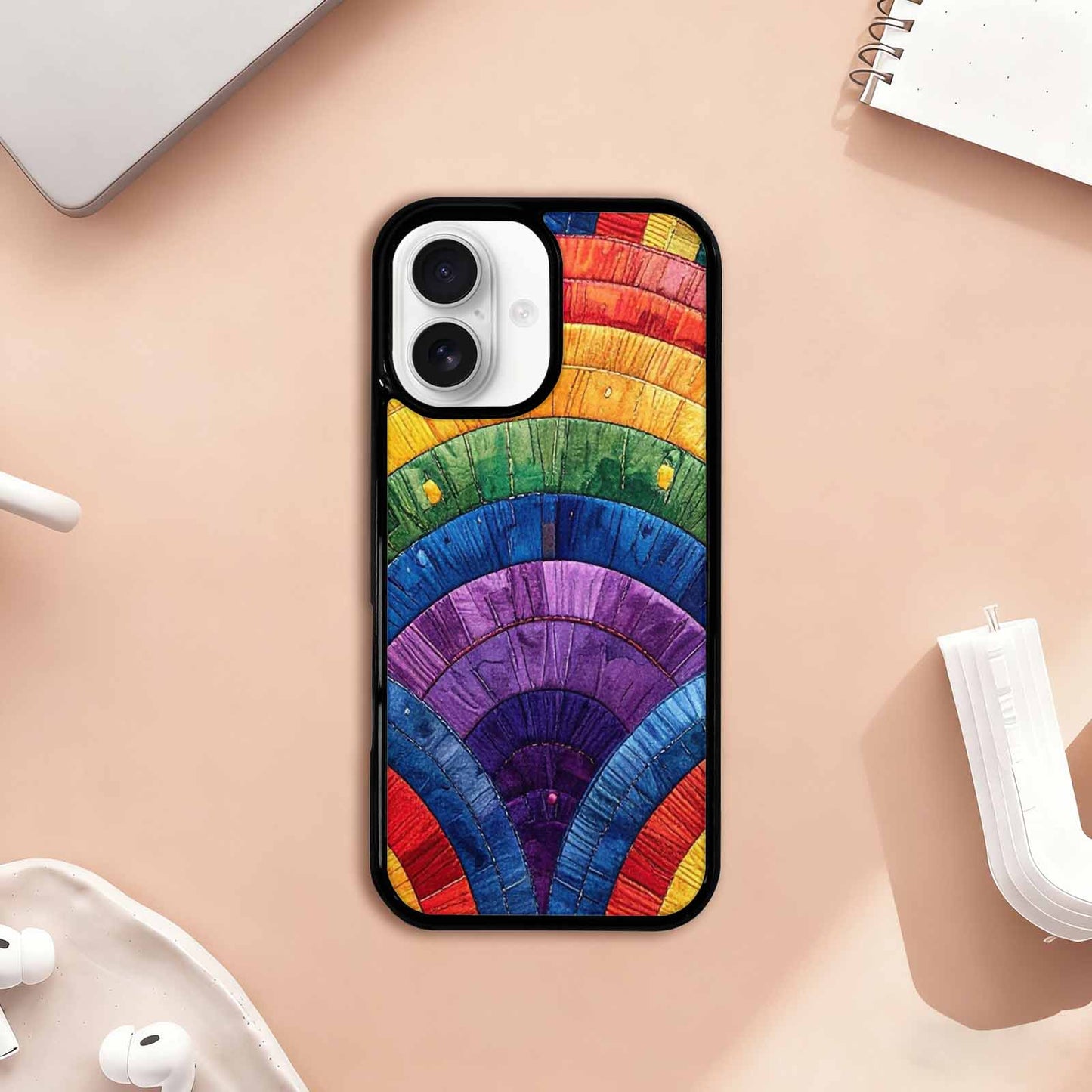 iPhone 17 Case — Vivid Camo Rainbow Camo, Unique Phone Case Design