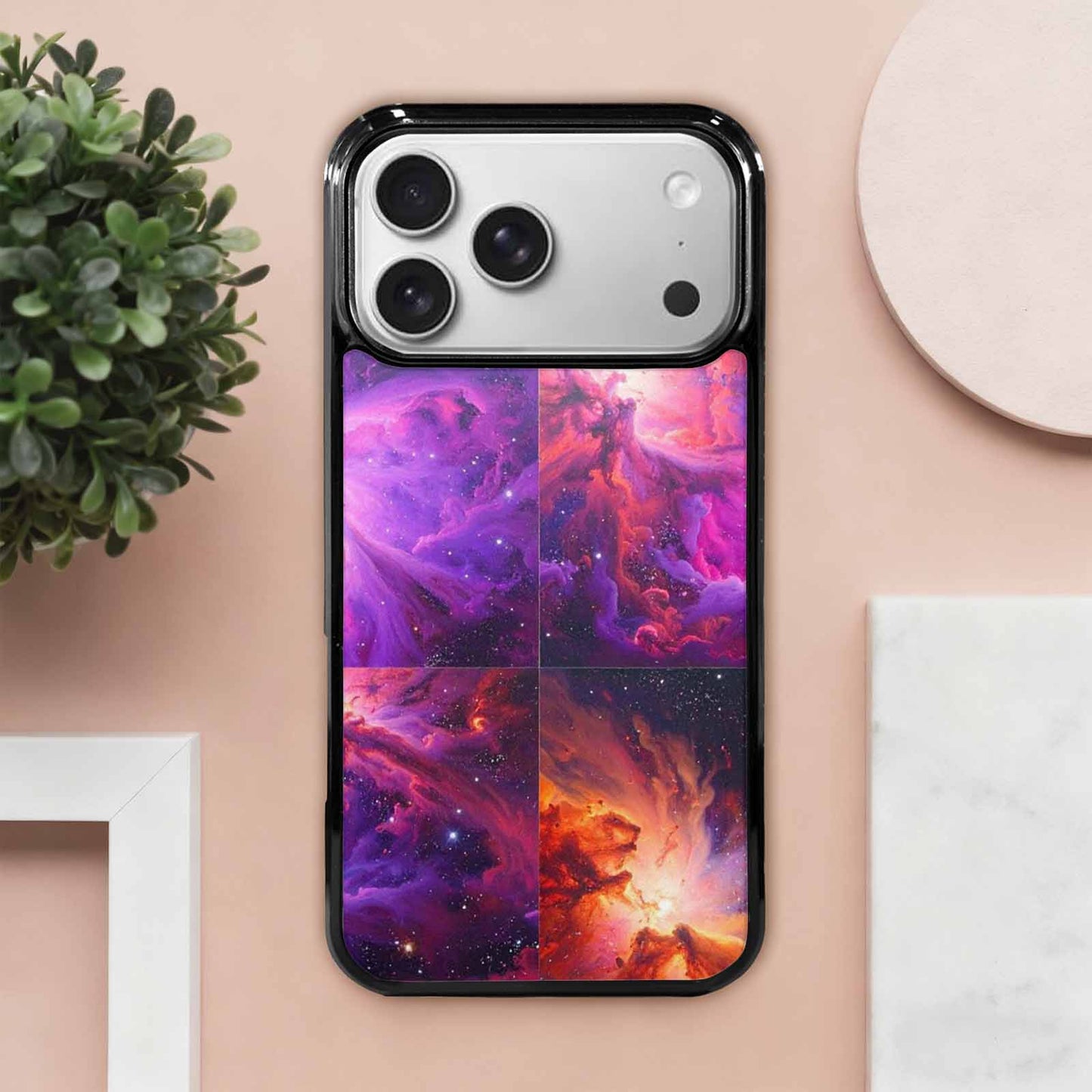 iPhone 17 Pro Max Case — Galaxy Nebula Galaxy Nebula Burs Galaxy, Customized Protective Case