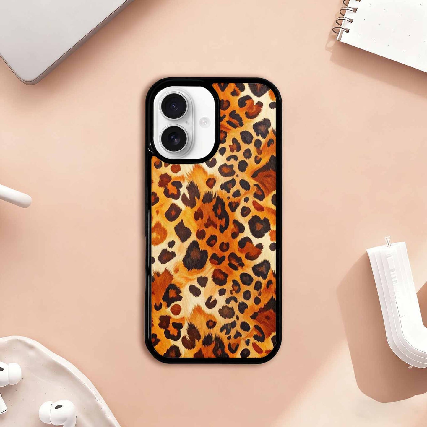 iPhone 17 Case — Small Cow Animal Print Animal Print, Personalized Phone Case