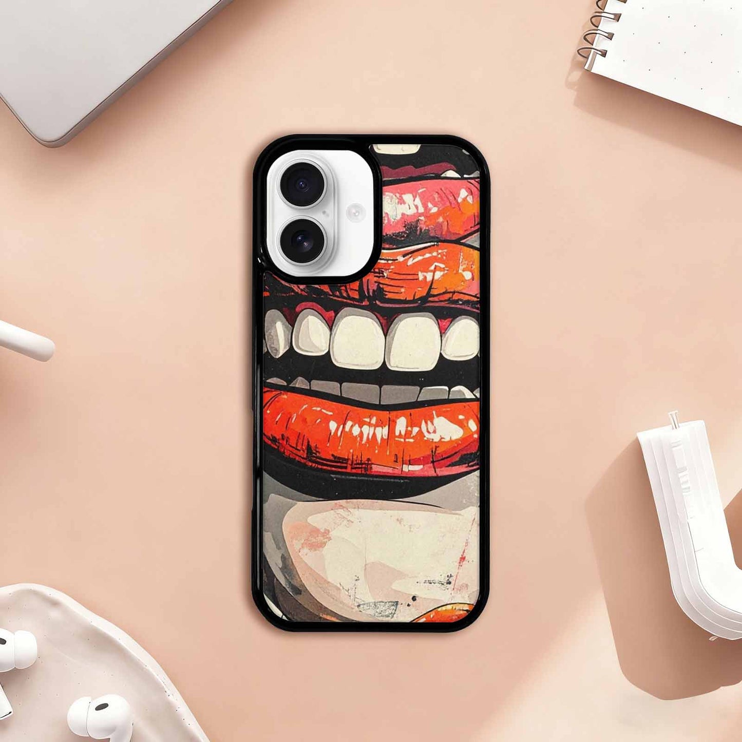 iPhone 17 Case — Seamless Repeating Pattern Of Cartoon Cute, Personalized Phone Case
