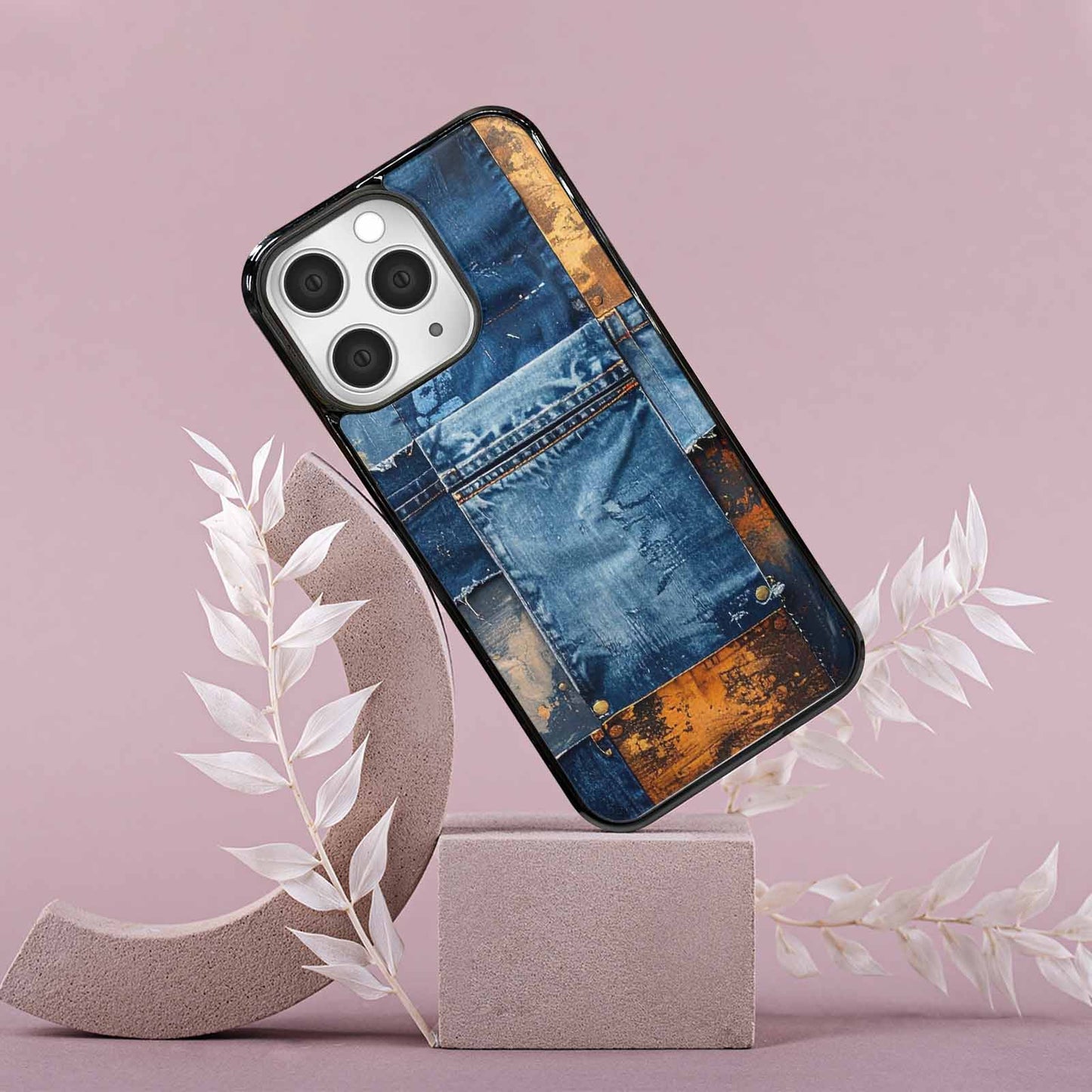 iPhone 15 Pro Max Case — Curve The Ripping Demin Tectures For, Original Design Phone Case