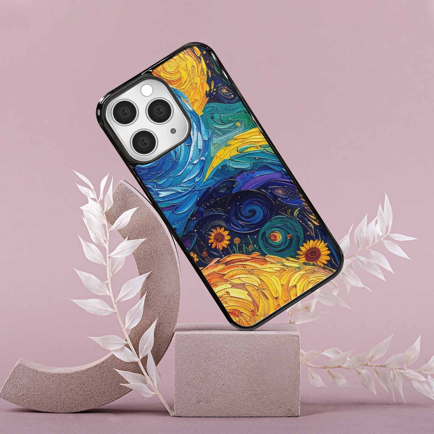 iPhone 15 Pro Max Case — Blend All Versions Together Melting Together, Unique Phone Case Design