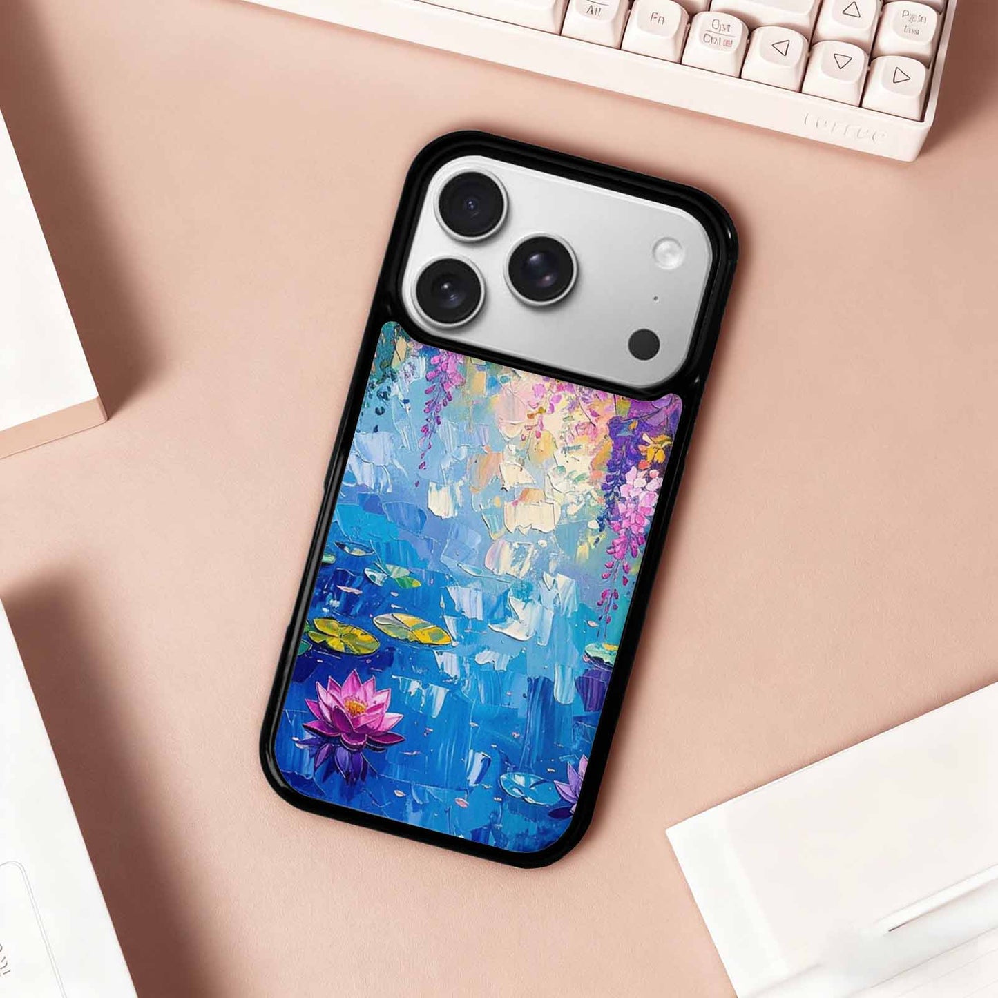 iPhone 17 Pro Case — Full Color Vibrant Monet Impressionist Original, Custom Made Phone Cover