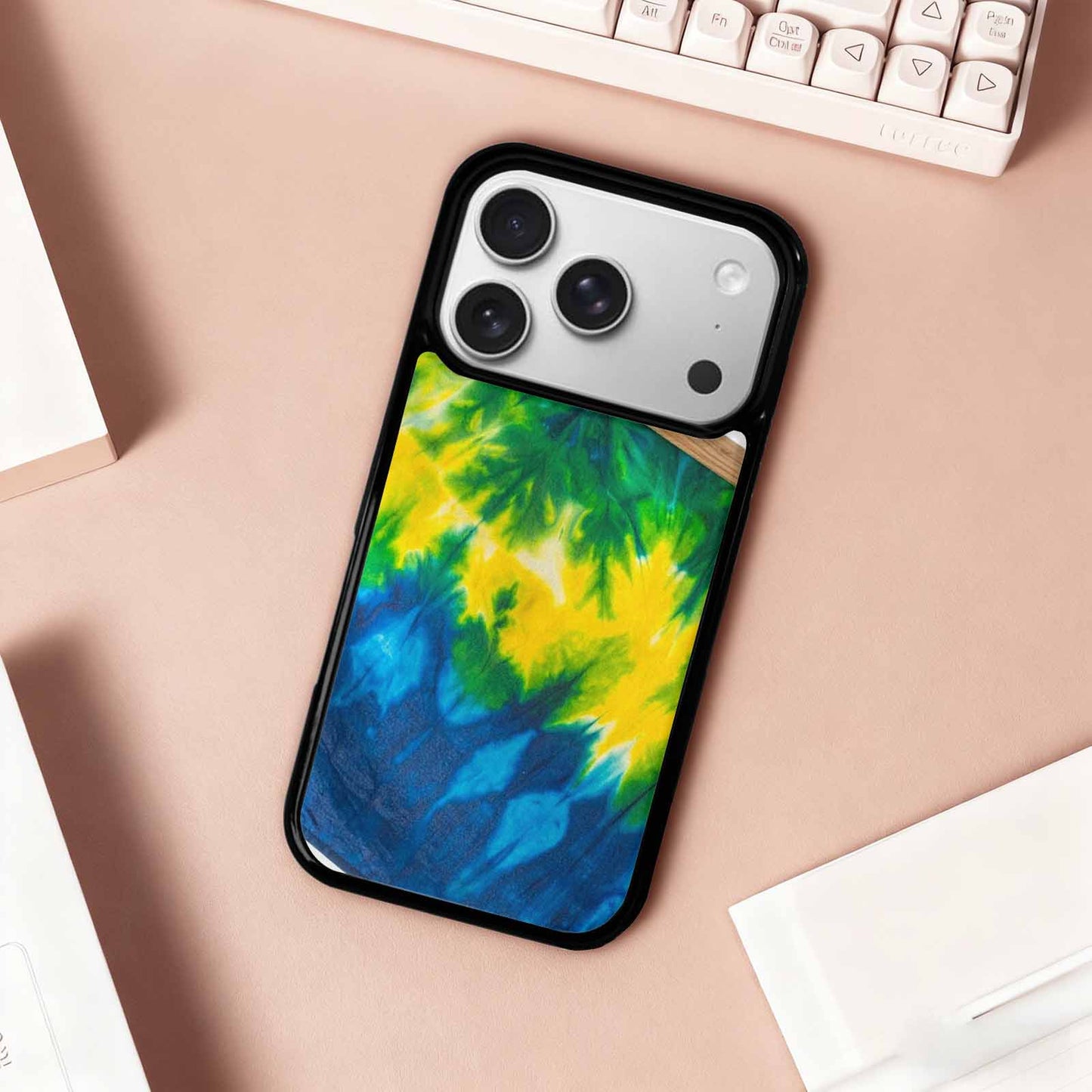 iPhone 17 Pro Case — Tie Dye Classic Tie Dye, Custom Phone Case