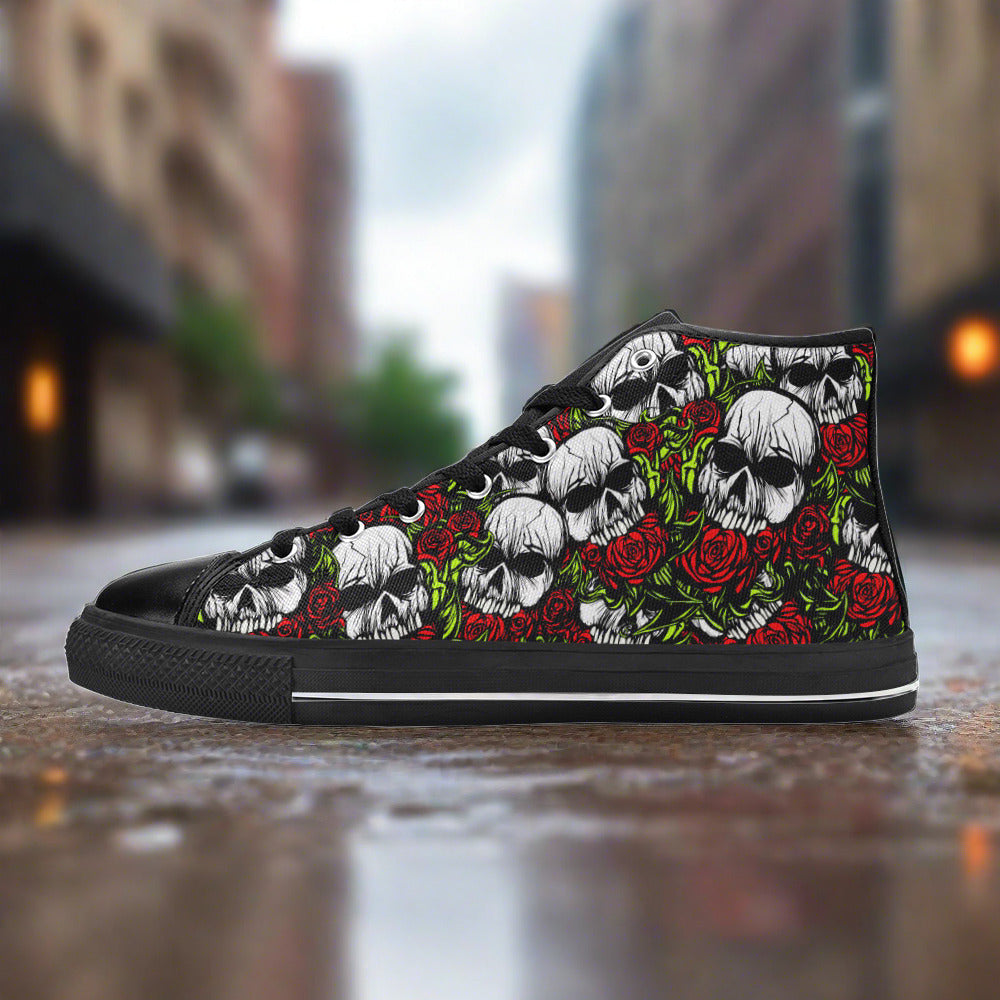 Freaky Shoes® Skulls & Roses Women - Freaky Shoes®