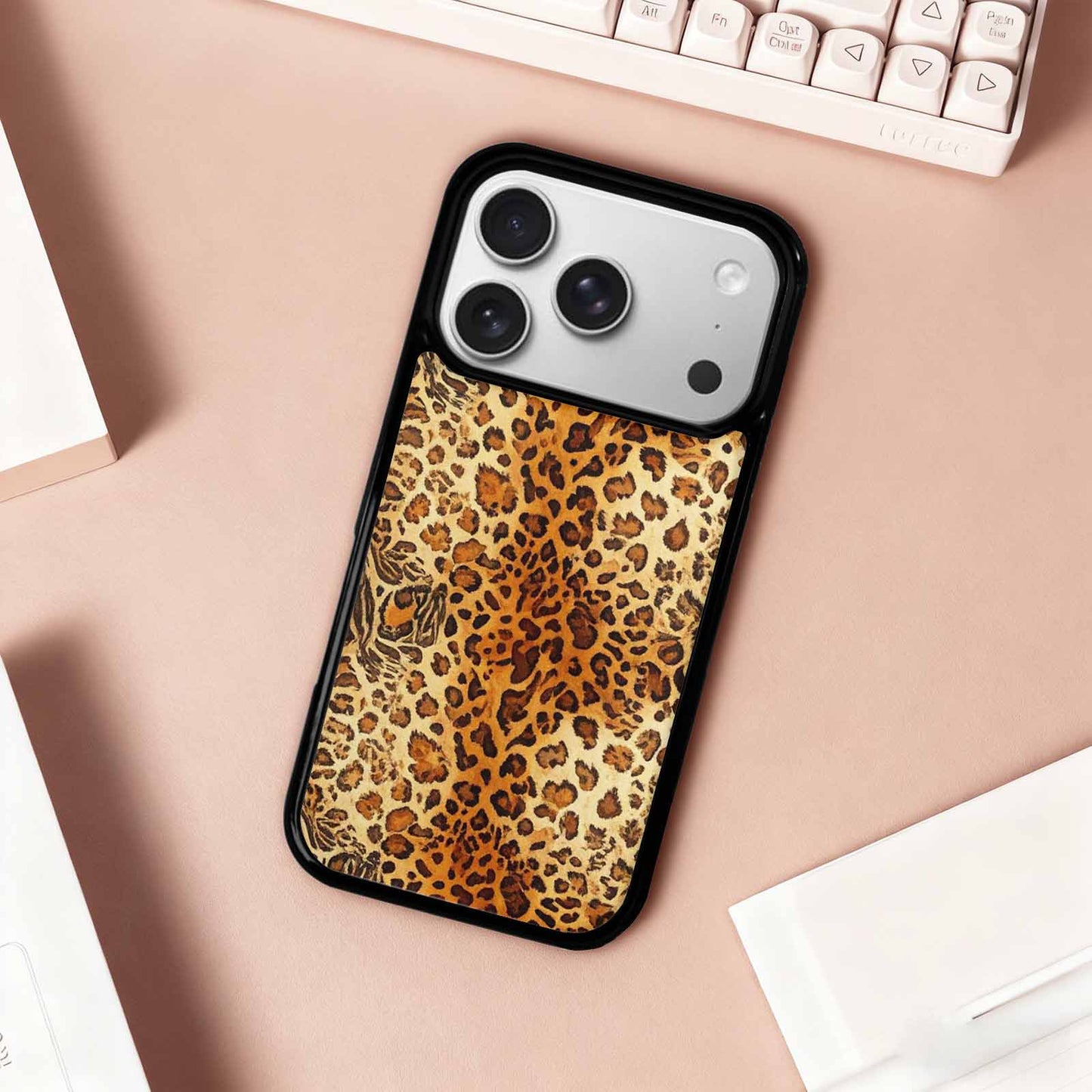 iPhone 17 Pro Case — Small Animal Print Pattern Randomly Animal, Original Design Phone Case