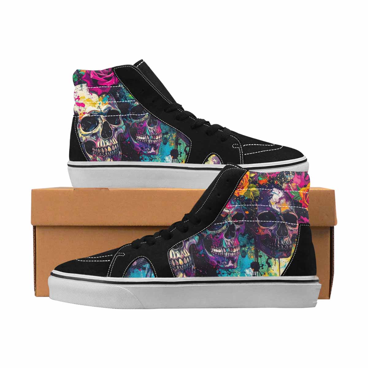 MEN'S Acid Wash Cartoon Pattern 2 Ferion