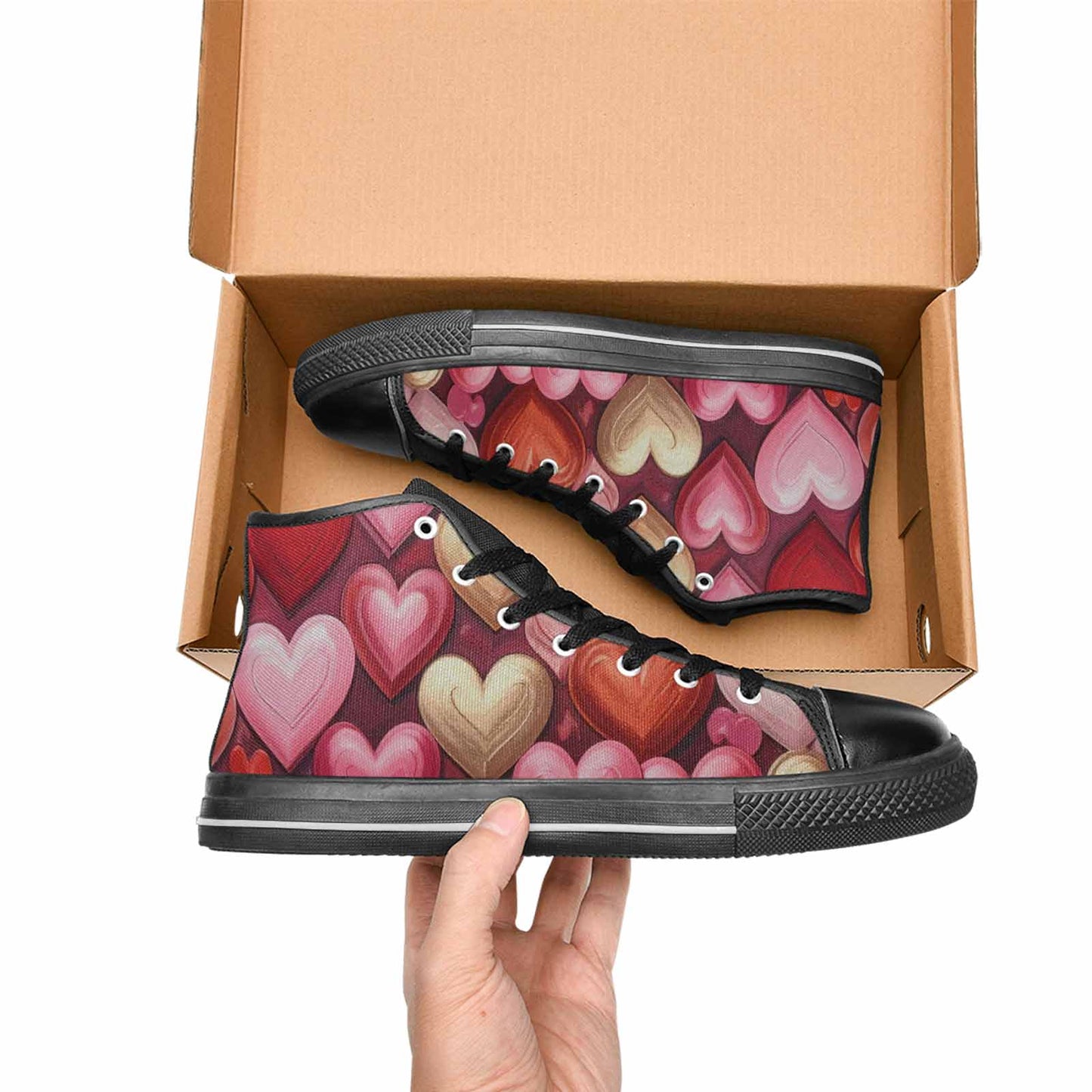 WOMEN'S No Words Or High Top Canvas Aesthetic Shoes