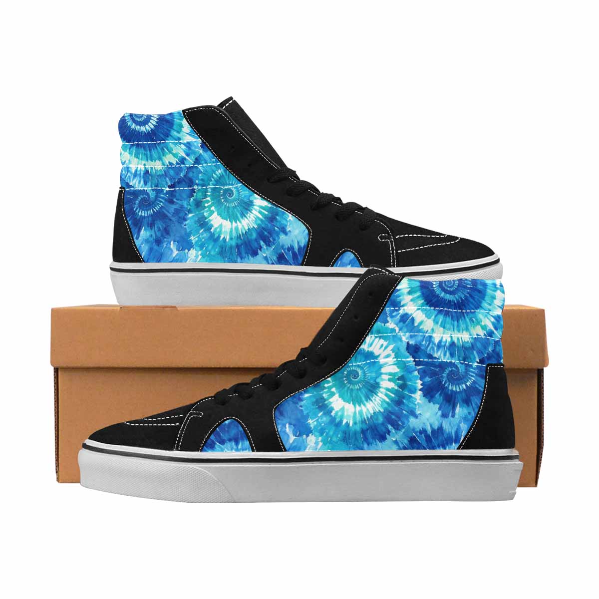 MEN'S Tie Dye Ocean Blues 5 Ferion