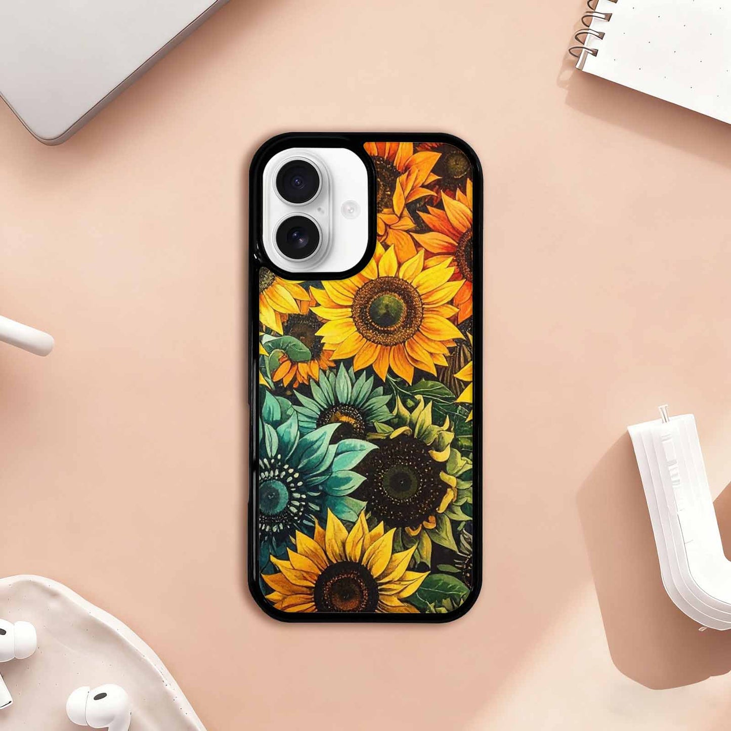 iPhone 17 Case — Blend Melt Them Together Floral, Unique Phone Case Design