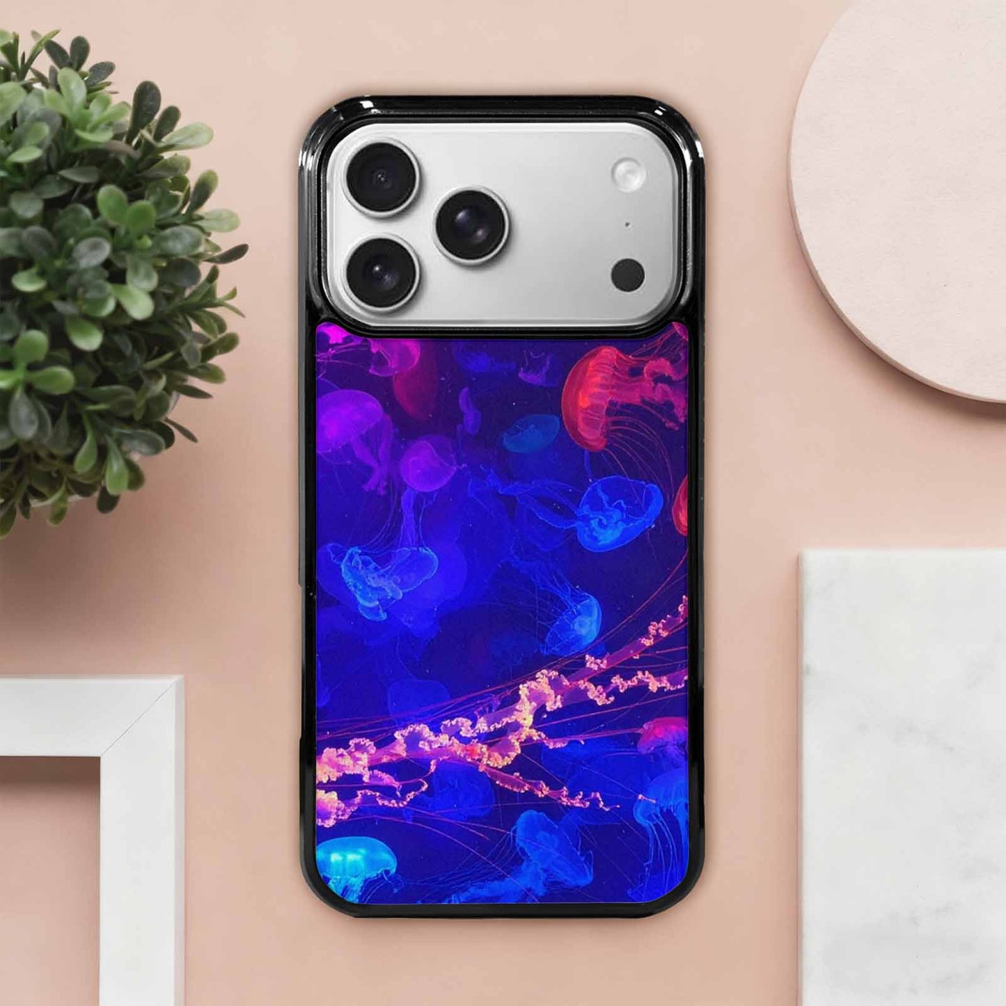 iPhone 17 Pro Max Case — Jellyfish Glow Jellyfish Glow Original Art, Custom Phone Case