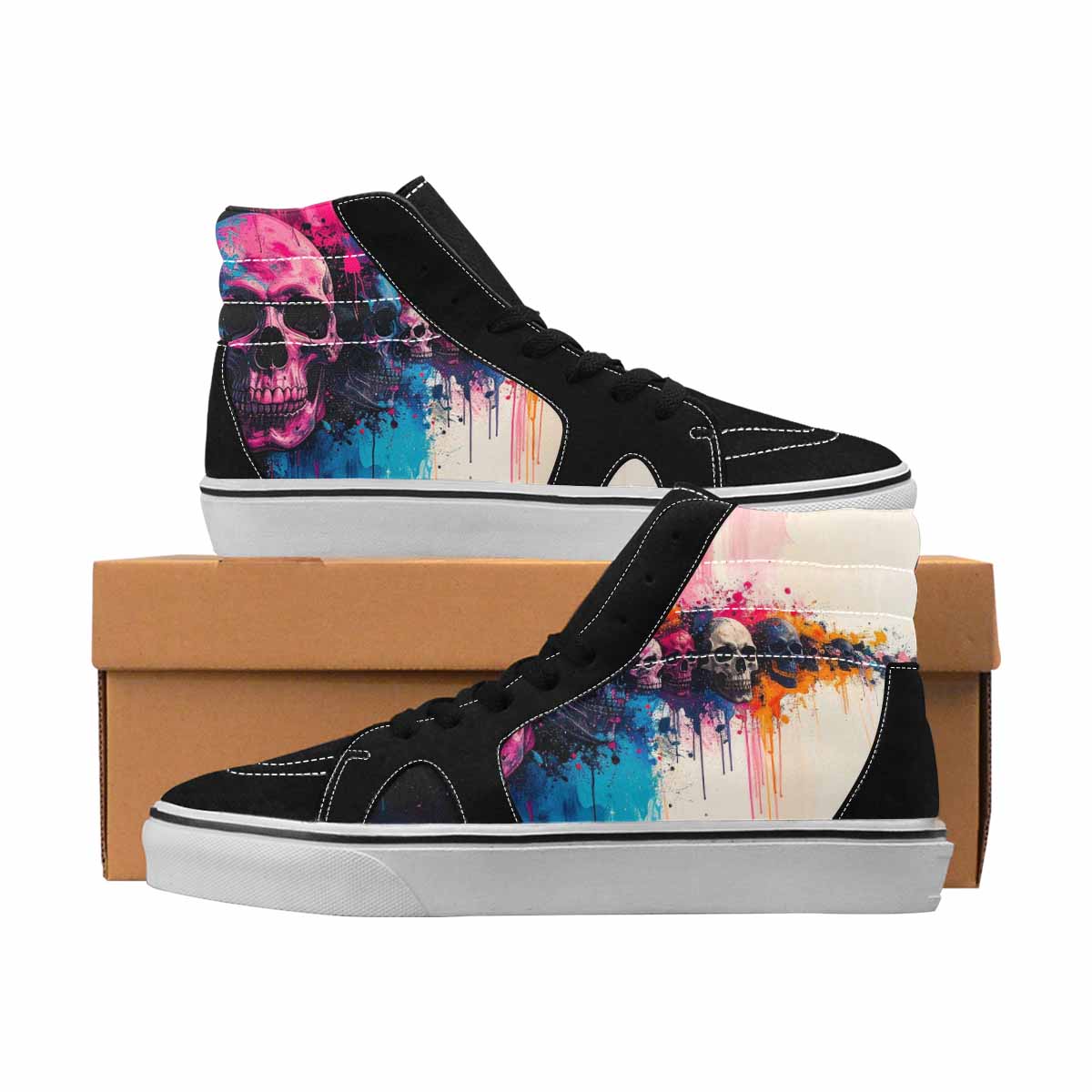 MEN'S Skull Dark Art Gothic Print 642 Ferion
