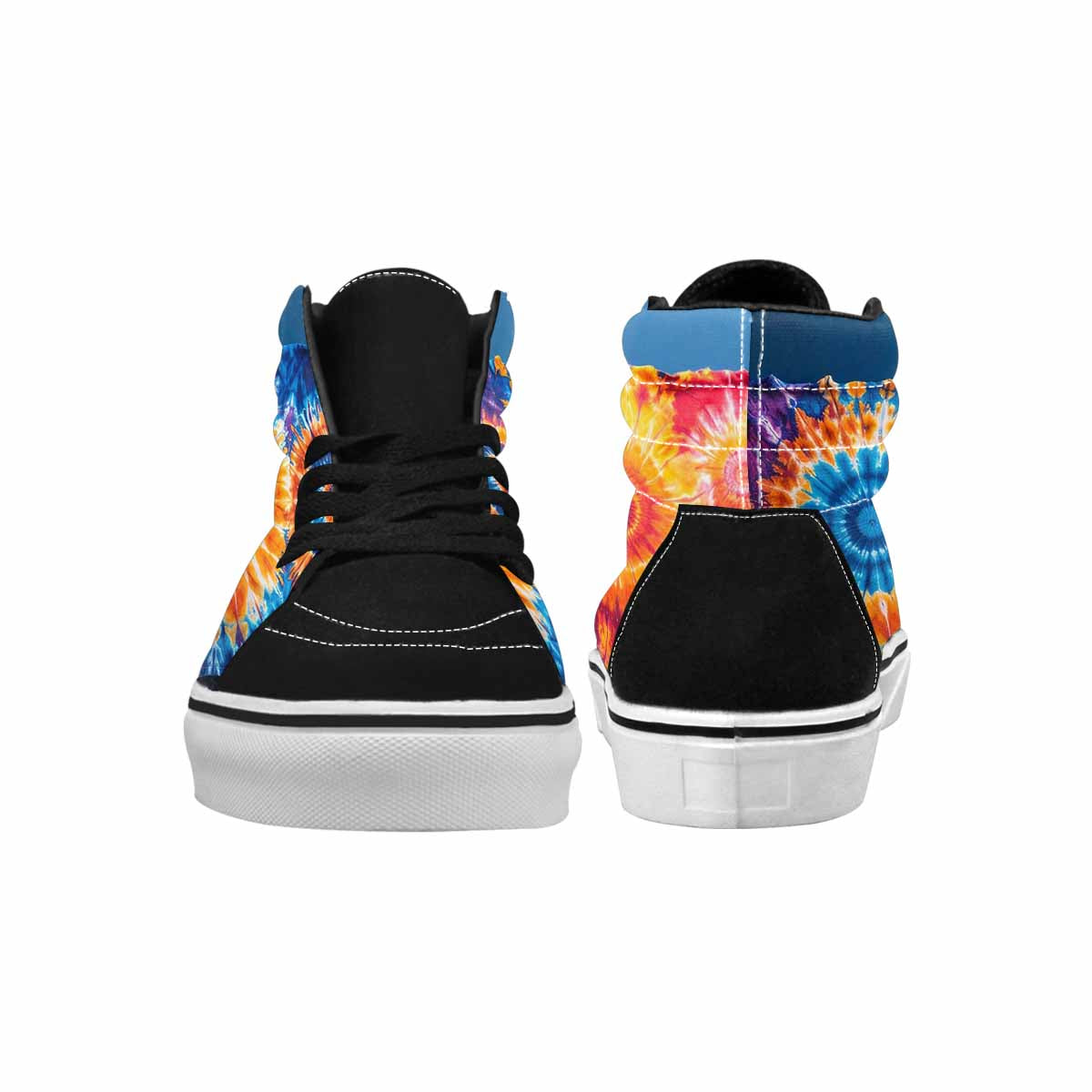 WOMEN'S Tie Dye Mixed Style High Top Canvas Dreamcore Shoes