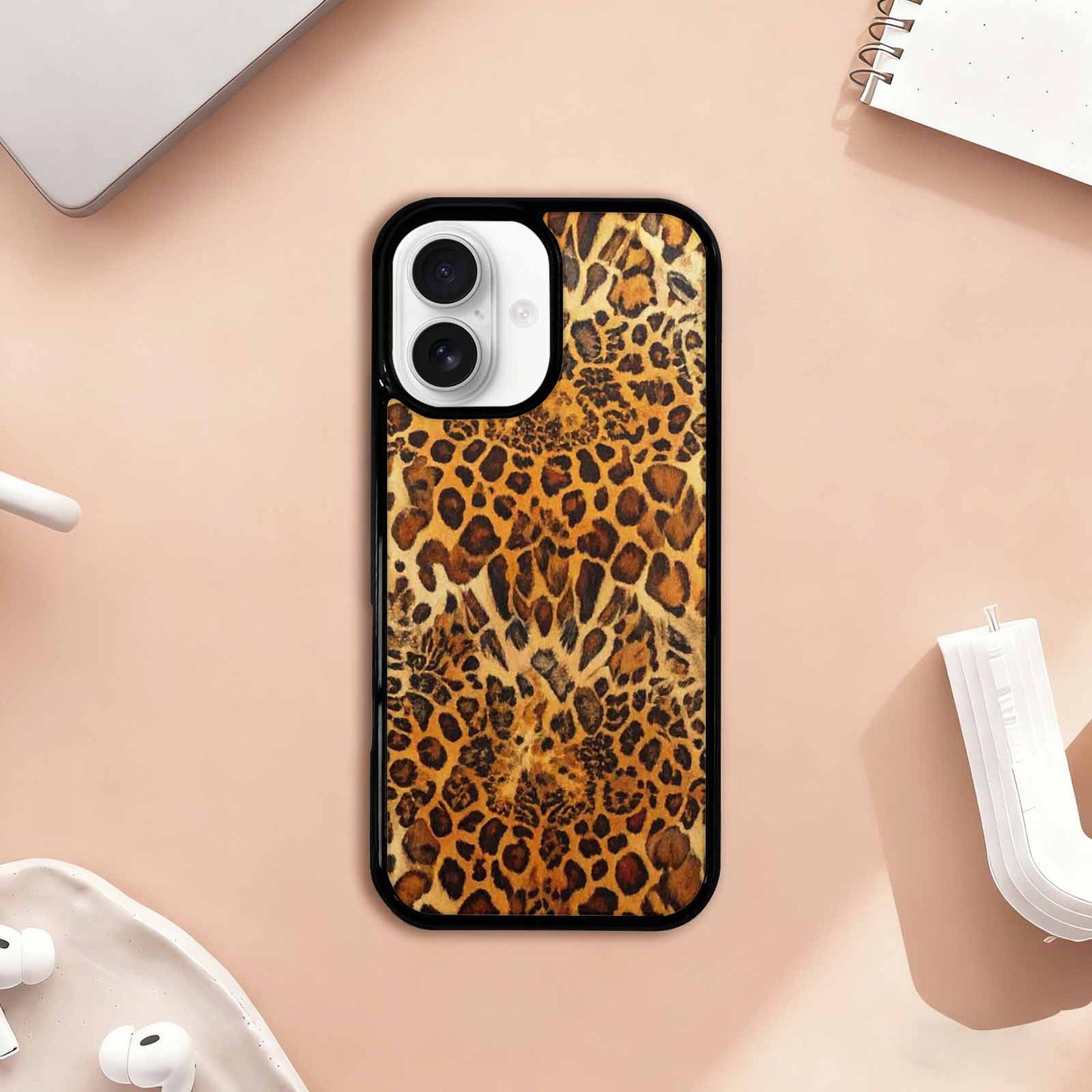 iPhone 17 Case — Small Animal Print Pattern, Animal Print, Custom Printed Phone Case