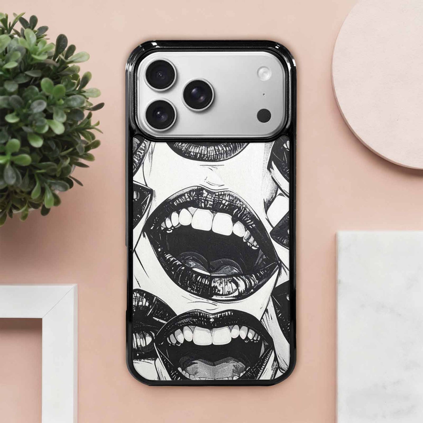 iPhone 17 Pro Max Case — Seamless Repeating Pattern Of Cartoon Cute, Unique Phone Case Design