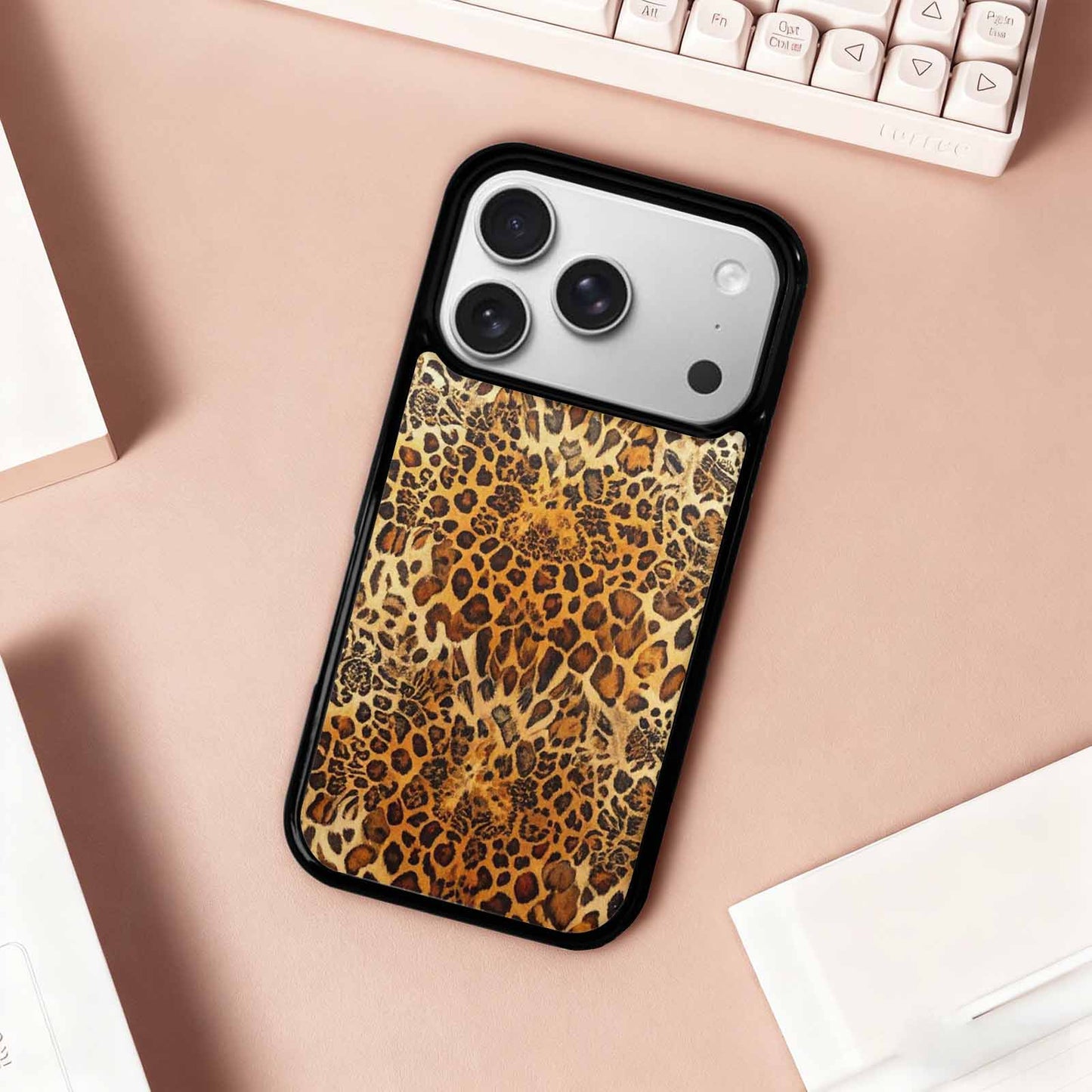 iPhone 17 Pro Case — Small Animal Print Pattern Randomly Animal, Personalized Phone Case