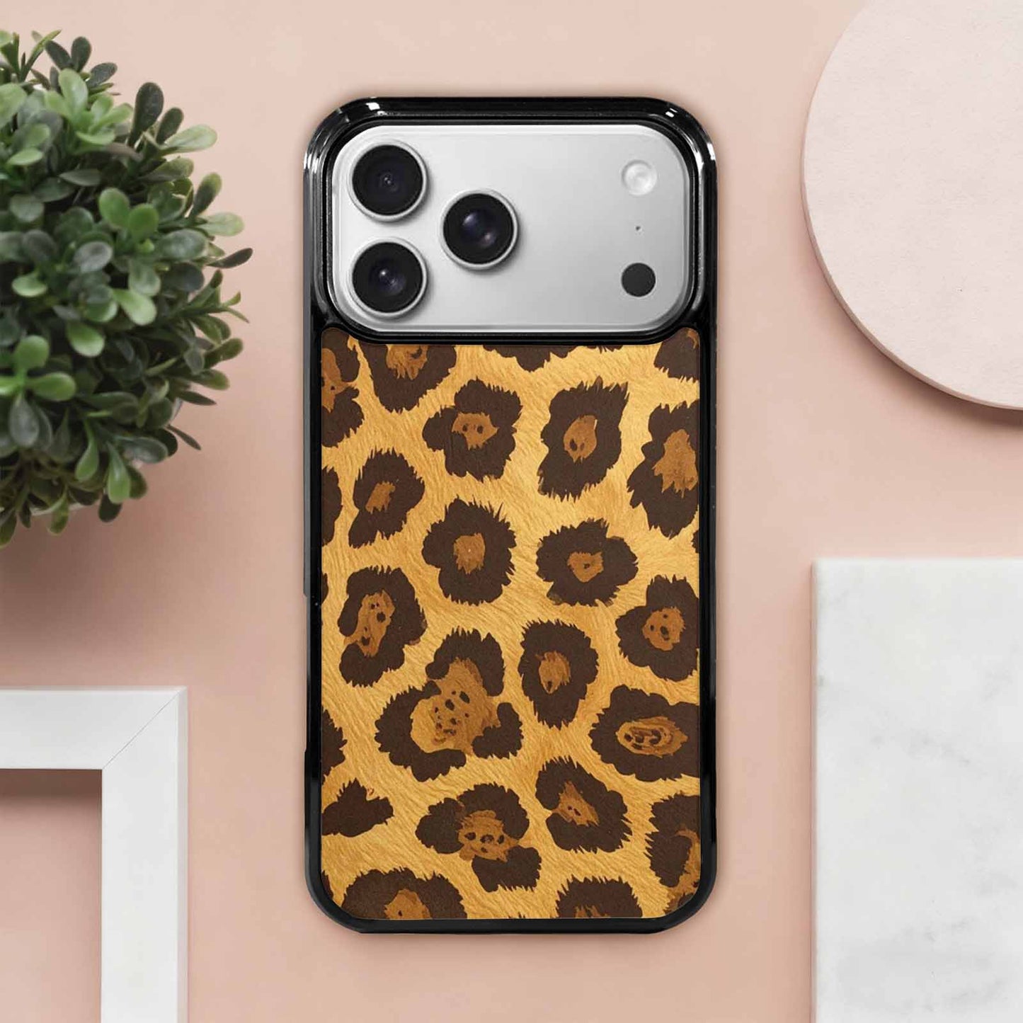 iPhone 17 Pro Max Case — Classic Leopard Print, Warm Animal Print, Original Design Phone Case