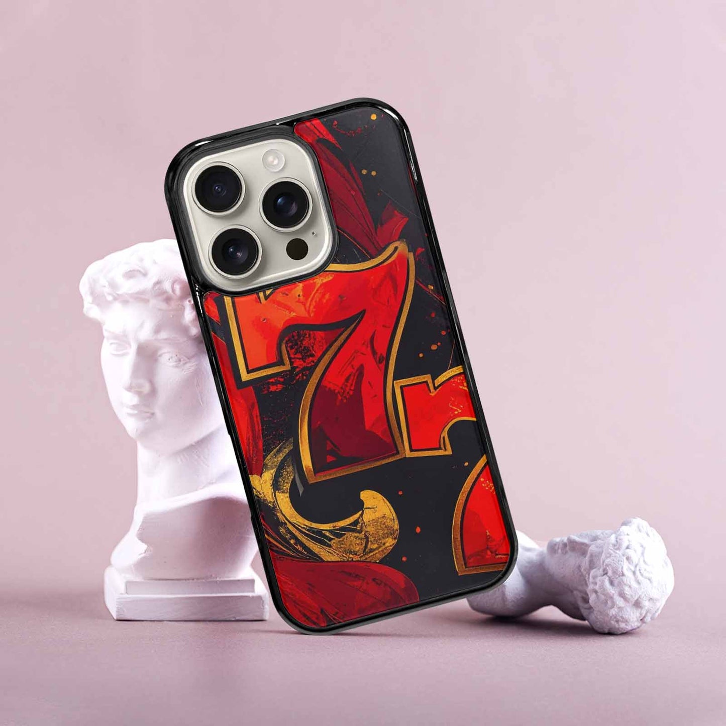 iPhone 16 Pro Case — Dice And Casino Pattern Seamless Repeat, Custom Art Phone Cover