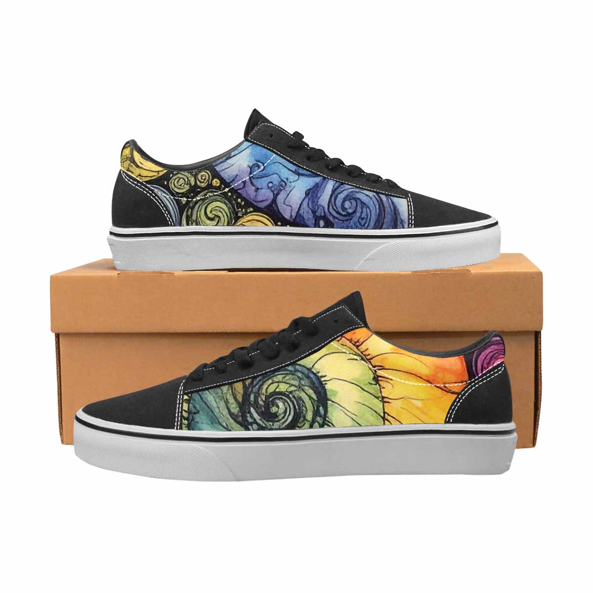 WOMEN'S Tie Lace-Up Canvas Dreamcore Custom Shoes
