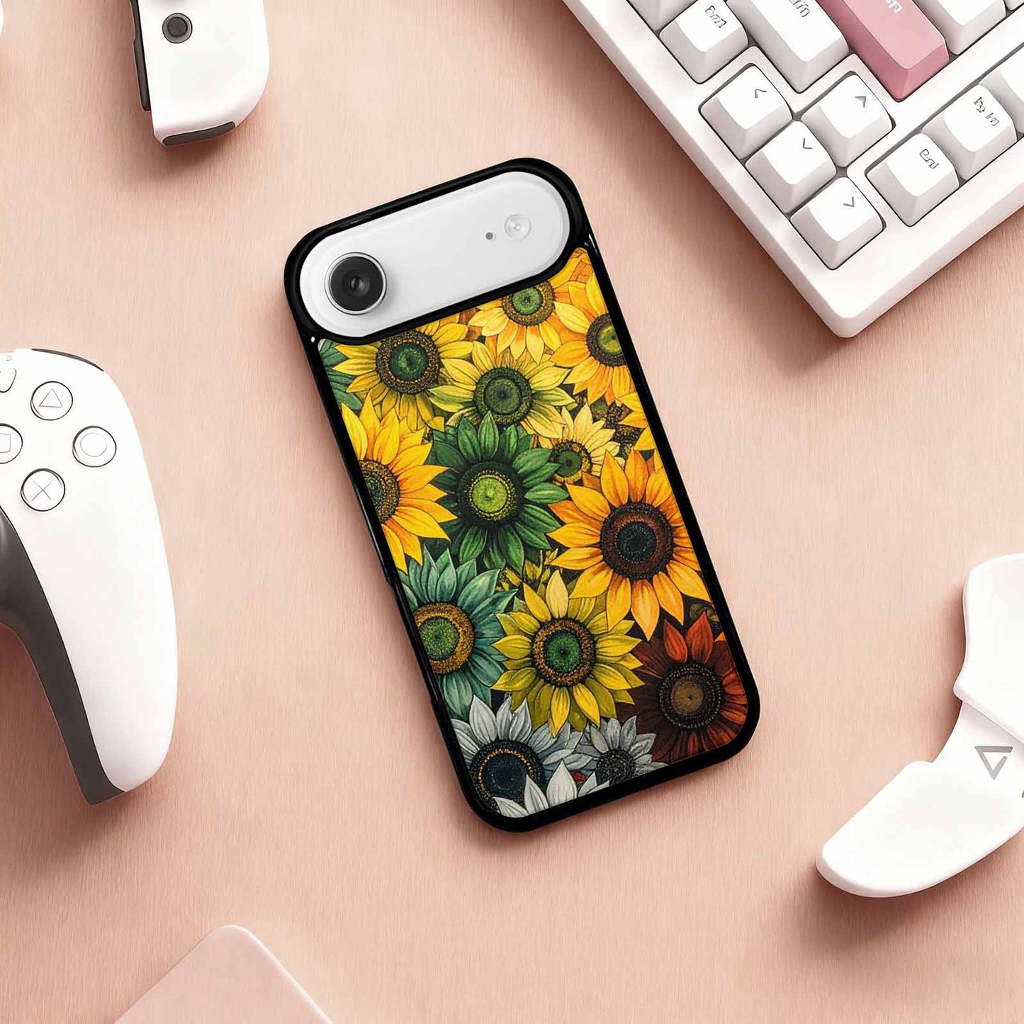 iPhone 17 Air Case — Blend Melt Them Together Small Floral, Custom Printed Phone Case