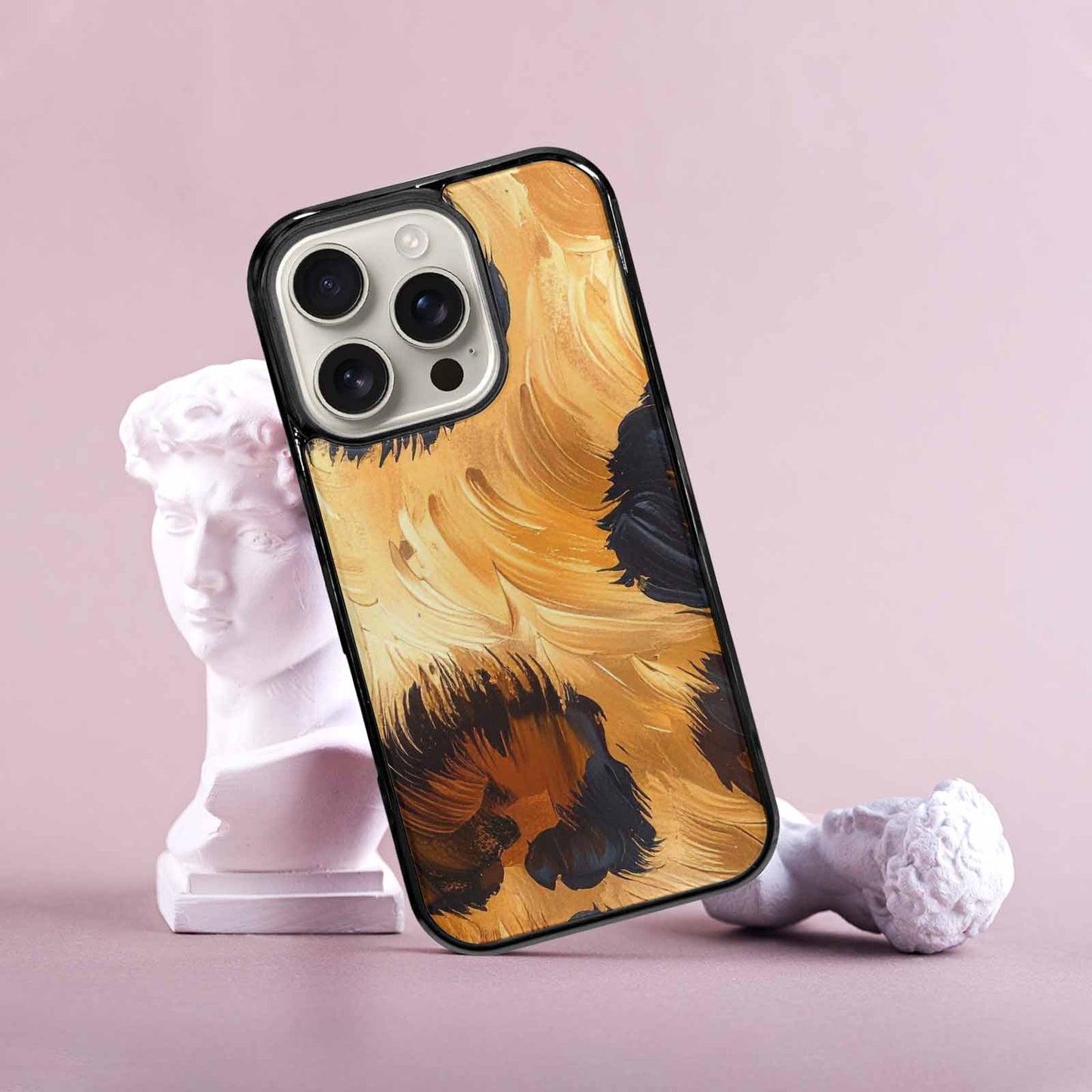 iPhone 16 Pro Case — Leopard Soft Airbrush Gradient, Custom Designed Case Cover