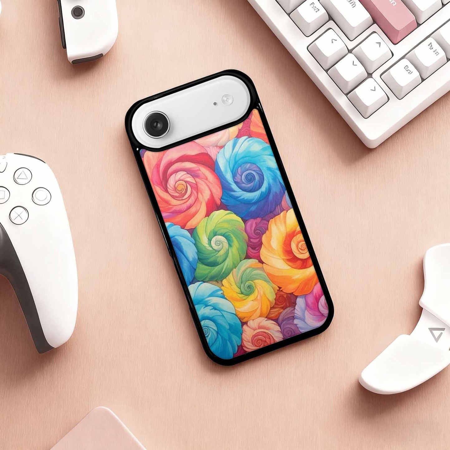 iPhone 17 Air Case — Tie Dye Swirls Tie Dye Tie, Original Design Phone Case